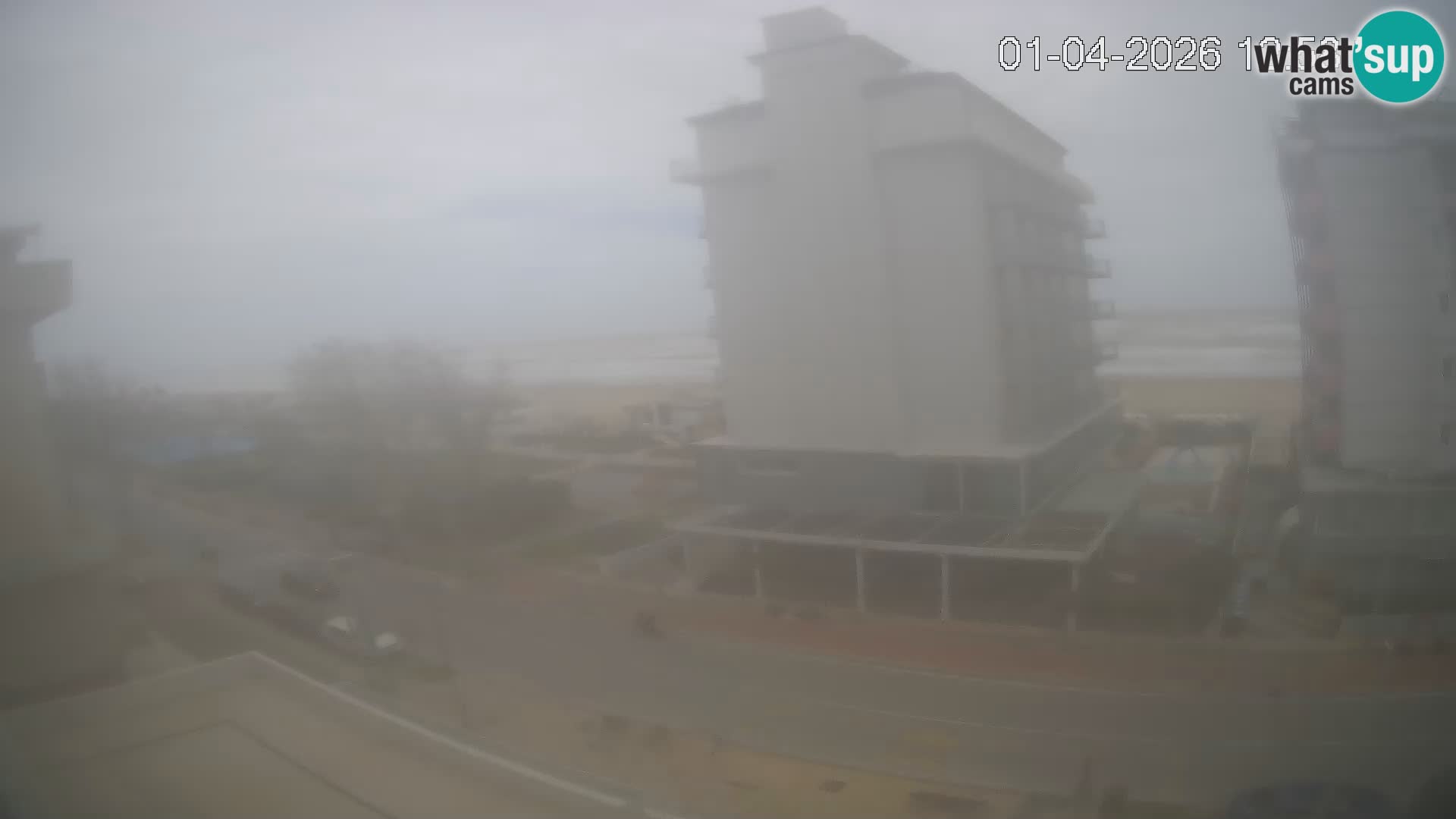 Riccione webcam playa y jardines La Malfa – Playa Bagni Oreste 115