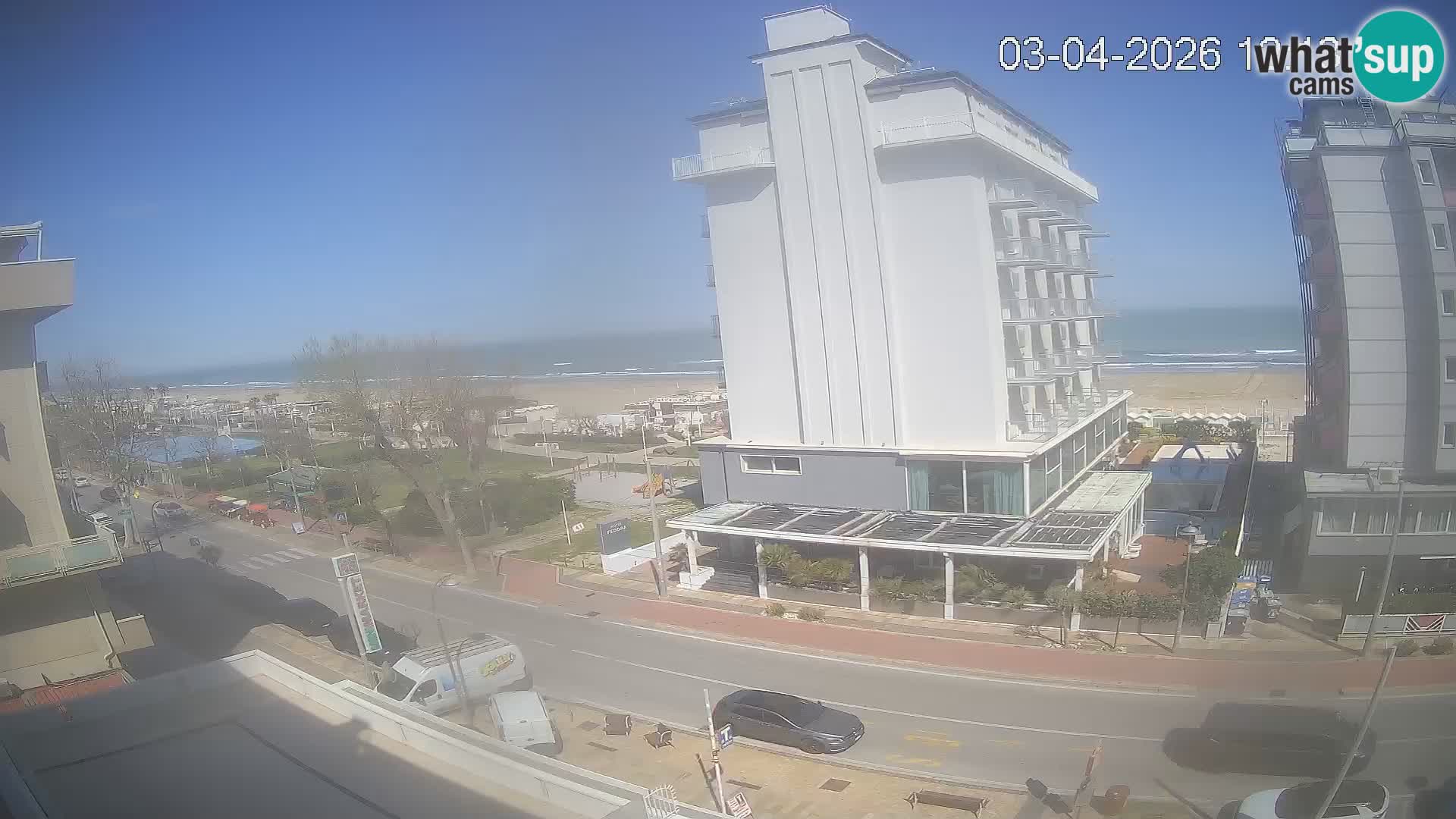 Riccione livecam beach and La Malfa gardens – Bagni Oreste spiaggia 115