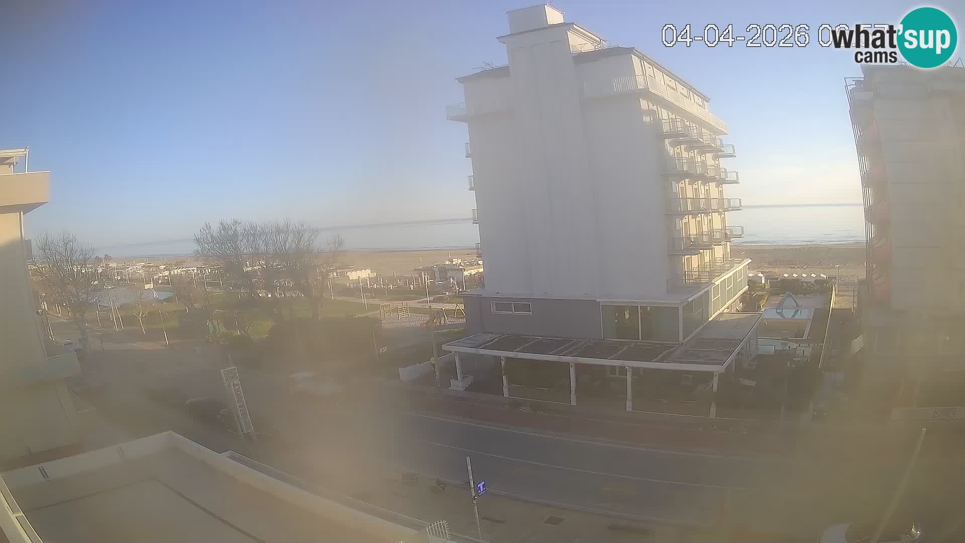 Riccione webcam spiaggia e giardini La Malfa – Bagni Oreste spiaggia 115