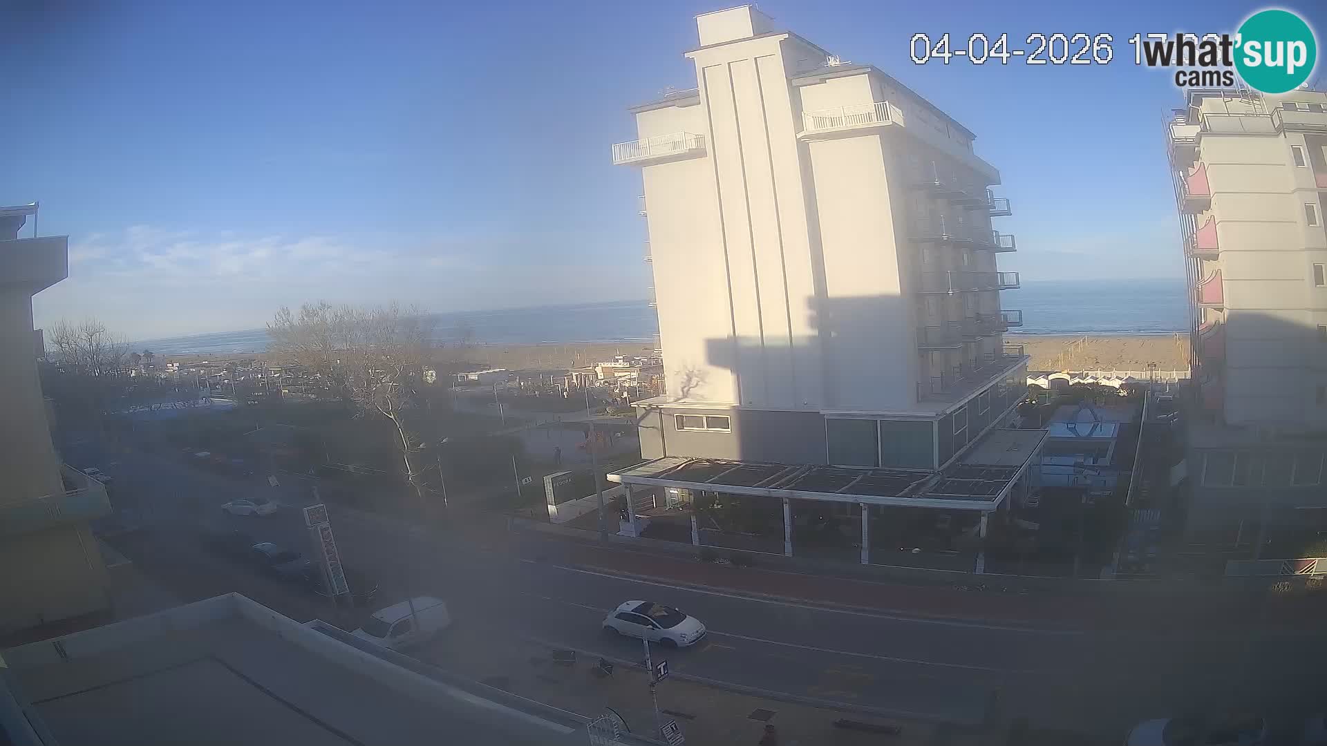 Riccione webcam spiaggia e giardini La Malfa – Bagni Oreste spiaggia 115