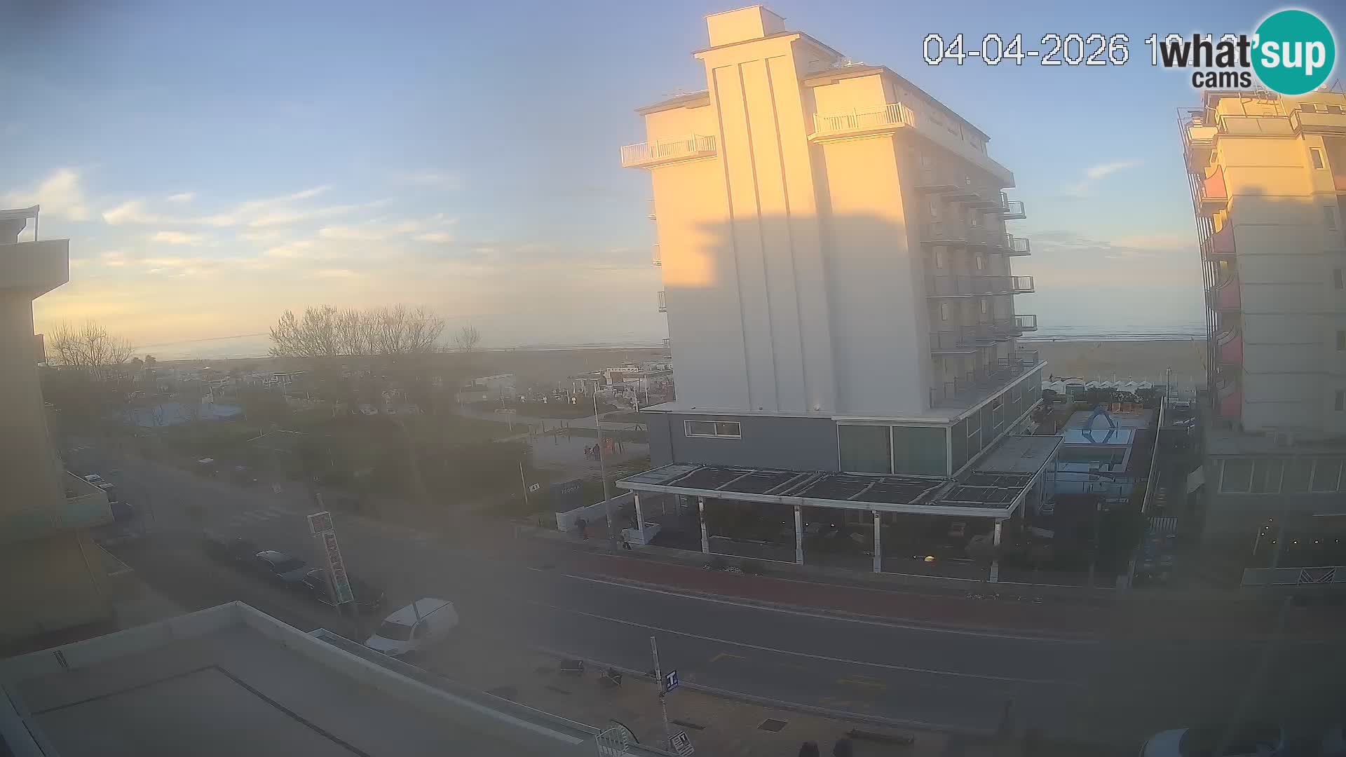Riccione Webcam Strand und Gärten La Malfa – Bagni Oreste Strand 115