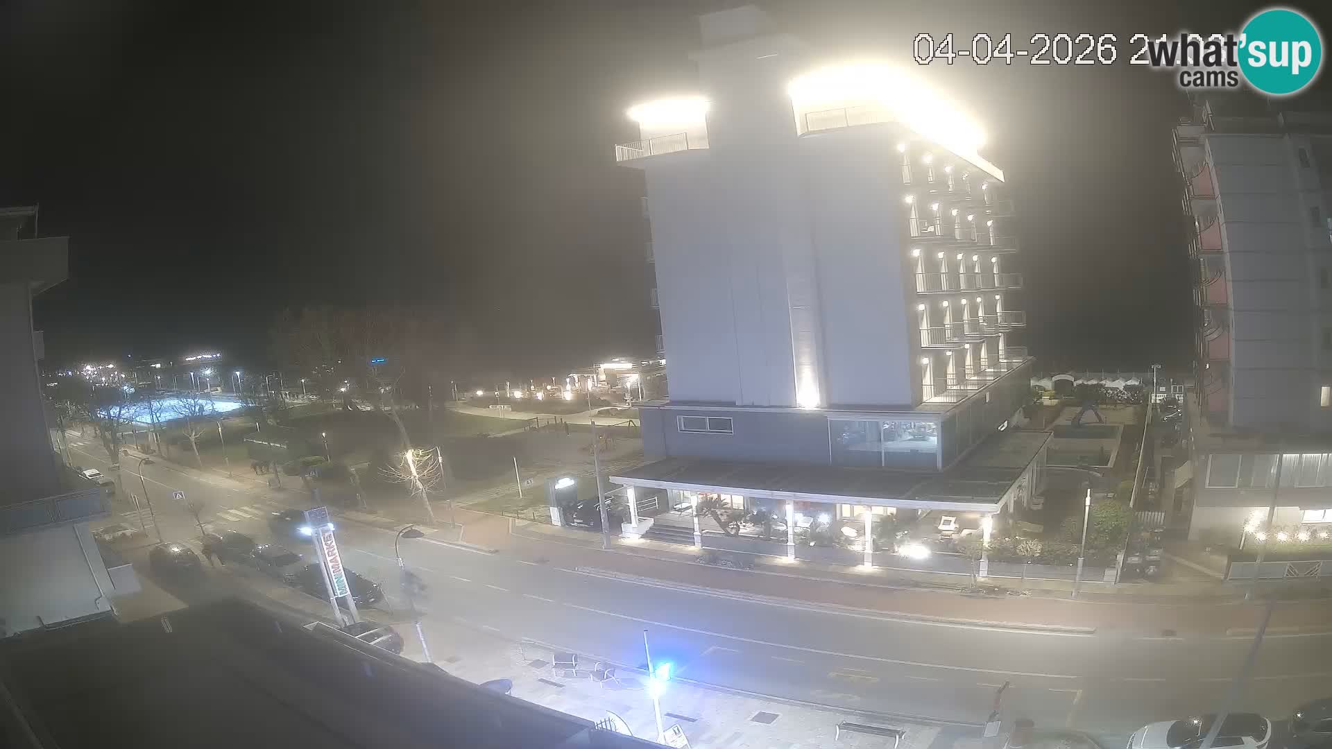 Riccione Webcam Strand und Gärten La Malfa – Bagni Oreste Strand 115