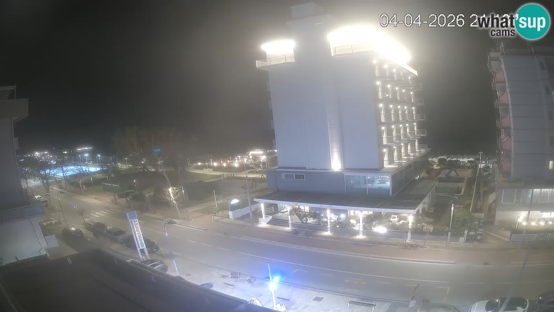 Riccione webcam spiaggia e giardini La Malfa – Bagni Oreste spiaggia 115