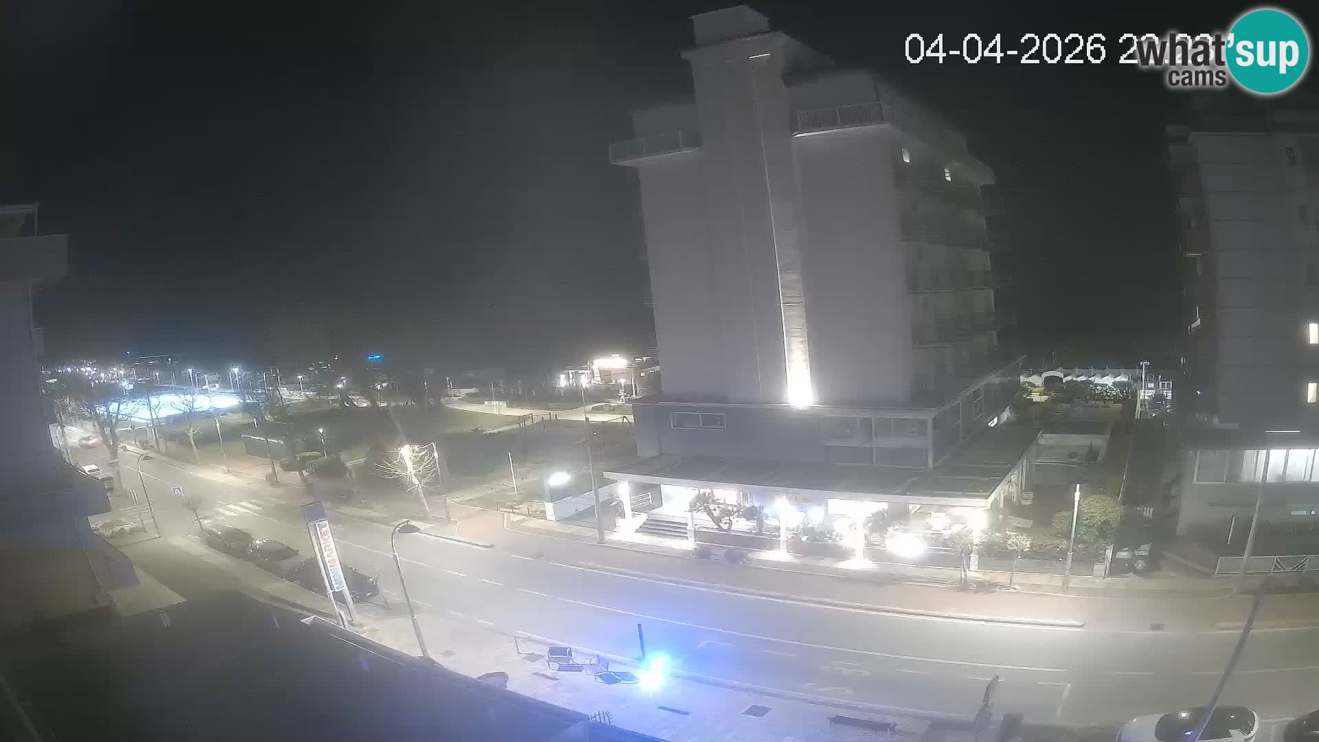 Riccione Webcam Strand und Gärten La Malfa – Bagni Oreste Strand 115