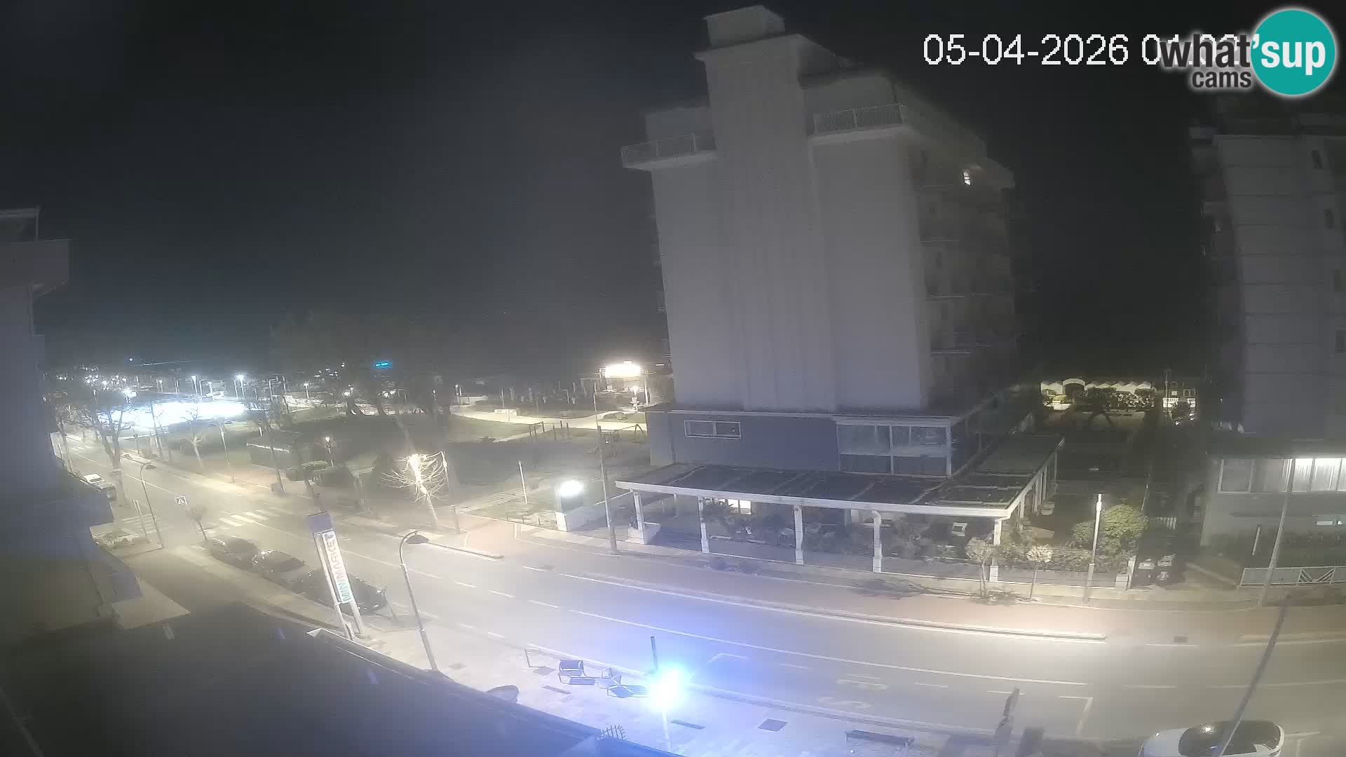 Riccione Webcam Strand und Gärten La Malfa – Bagni Oreste Strand 115