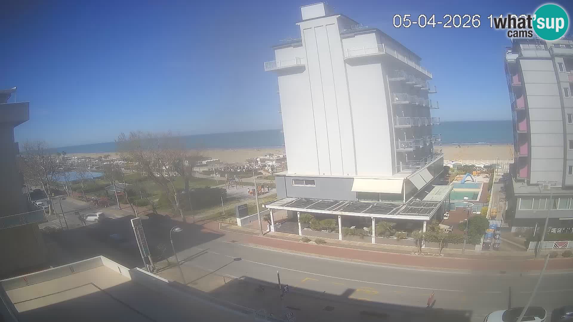 Riccione livecam beach and La Malfa gardens – Bagni Oreste spiaggia 115