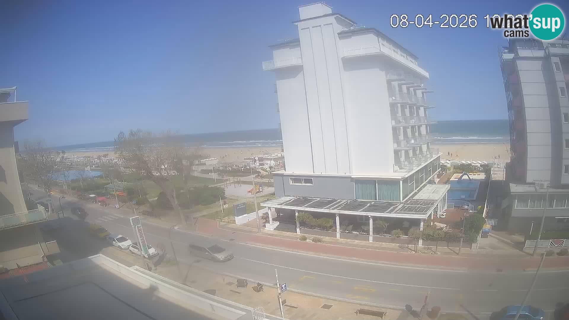 Riccione livecam beach and La Malfa gardens – Bagni Oreste spiaggia 115