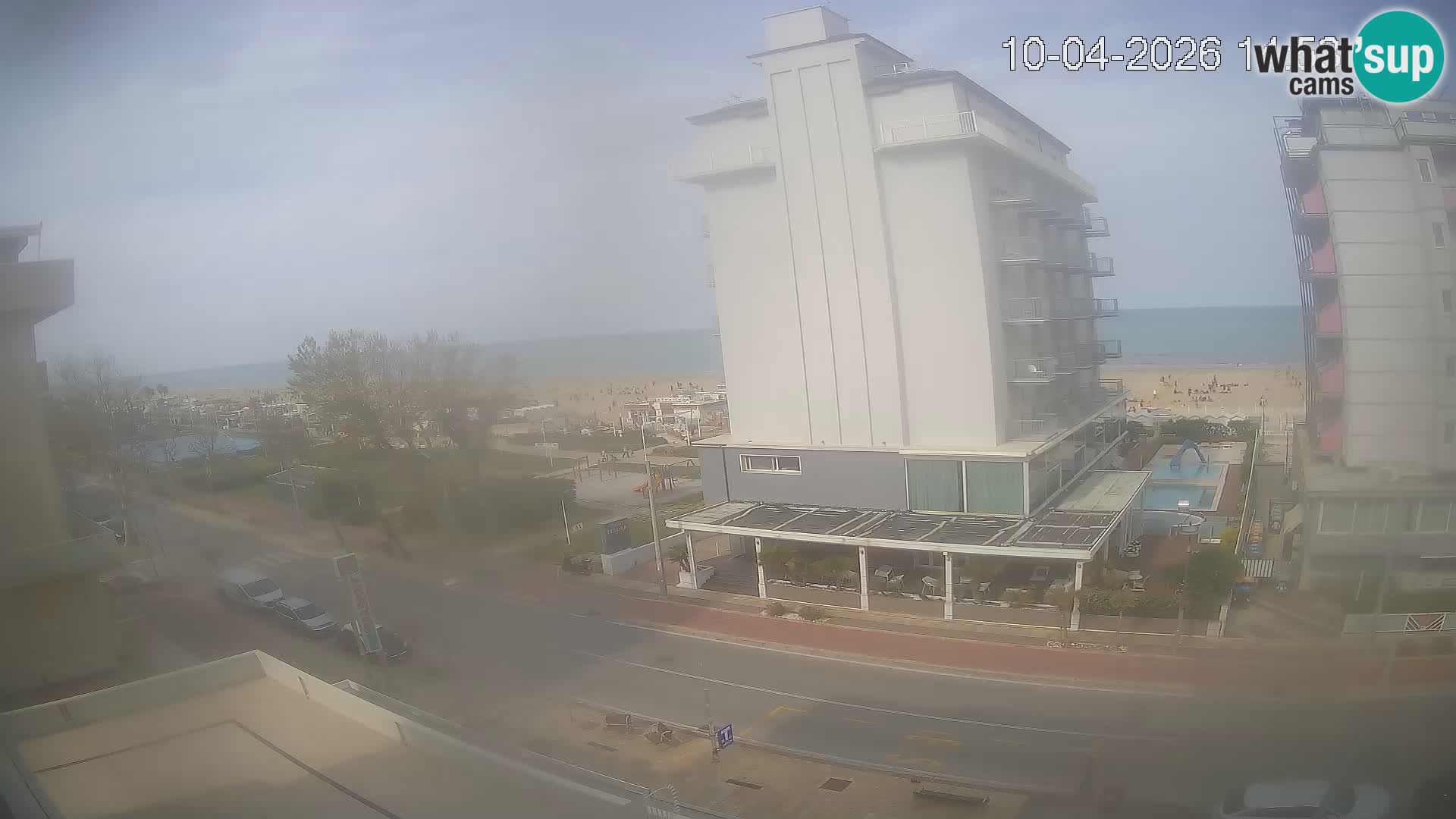 Riccione webcam spiaggia e giardini La Malfa – Bagni Oreste spiaggia 115