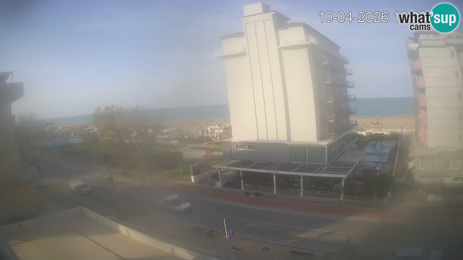 Riccione webcam spiaggia e giardini La Malfa – Bagni Oreste spiaggia 115