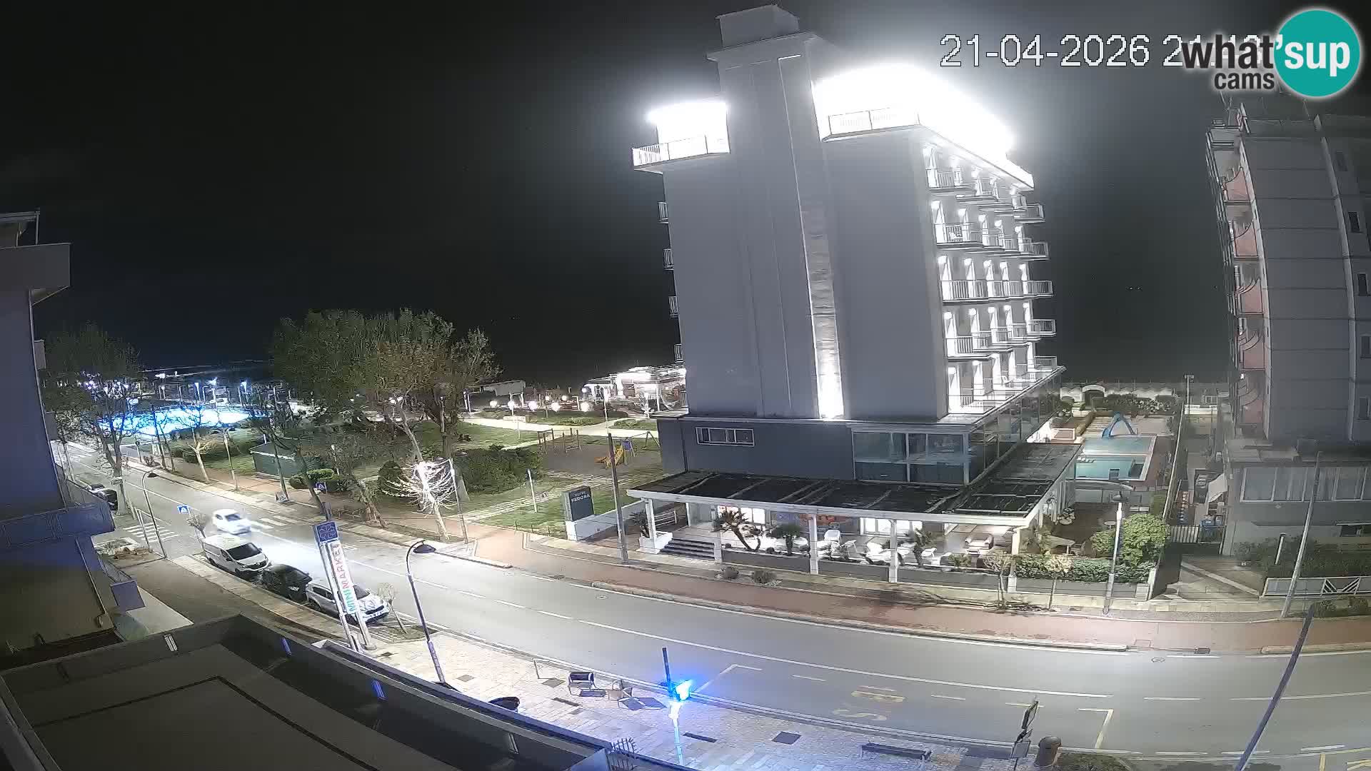 Riccione livecam beach and La Malfa gardens – Bagni Oreste spiaggia 115