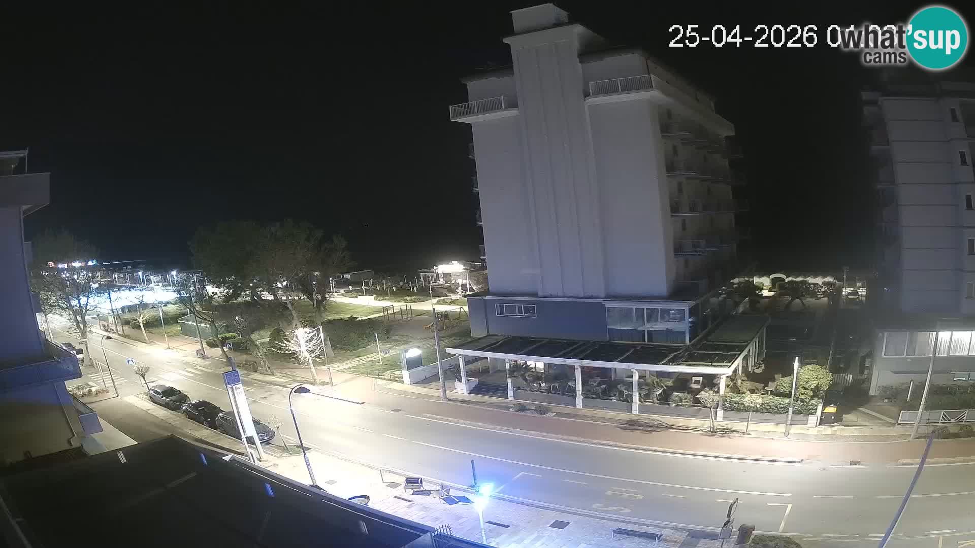 Riccione webcam spiaggia e giardini La Malfa – Bagni Oreste spiaggia 115