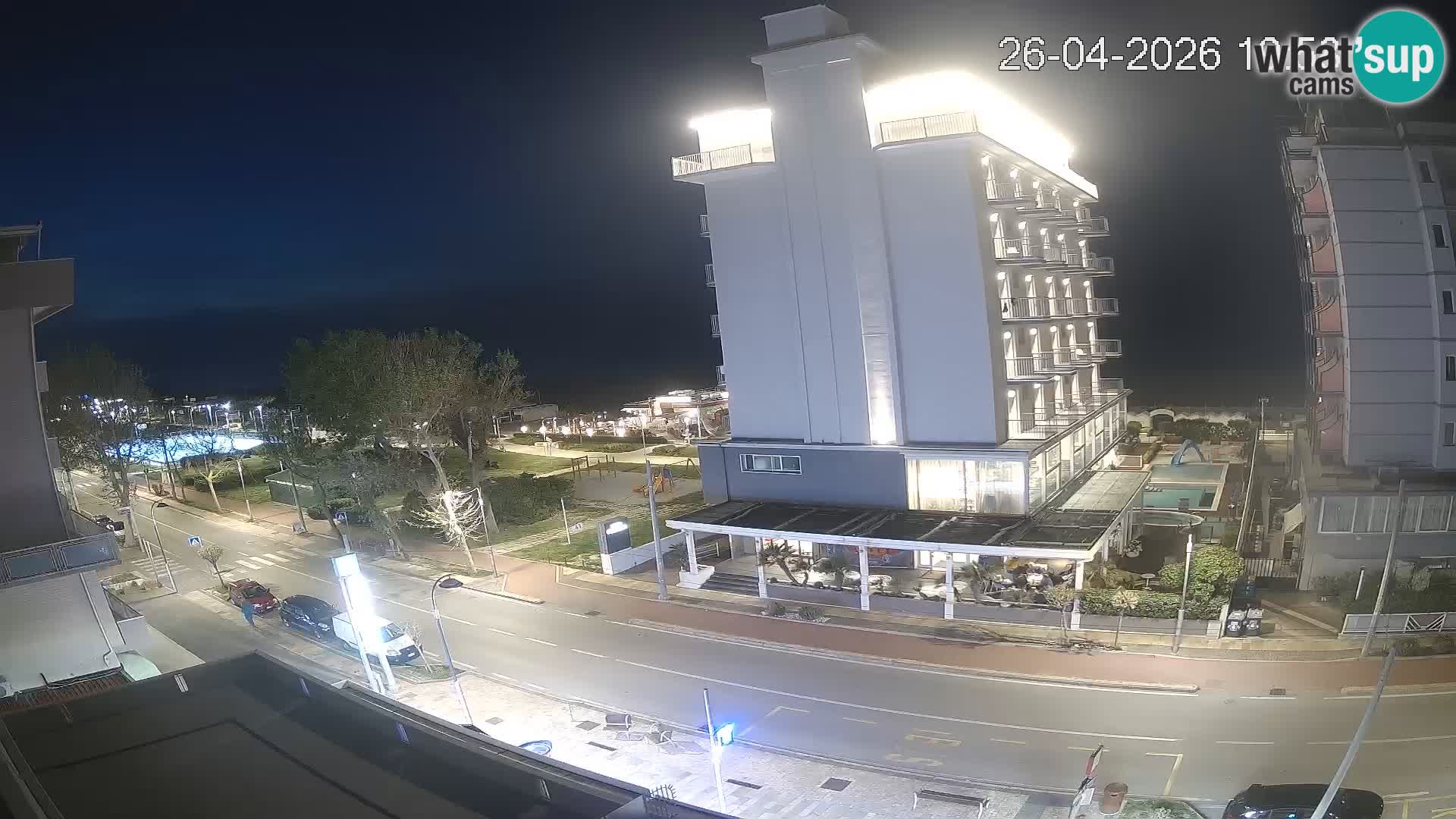 Riccione livecam beach and La Malfa gardens – Bagni Oreste spiaggia 115