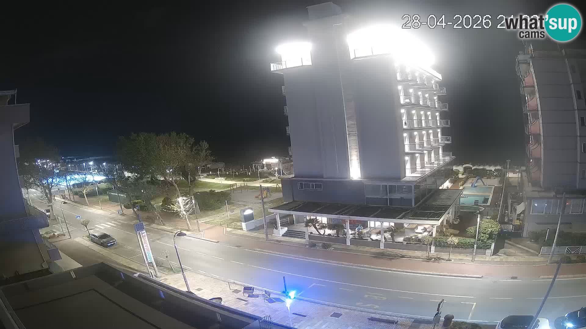 Riccione livecam beach and La Malfa gardens – Bagni Oreste spiaggia 115