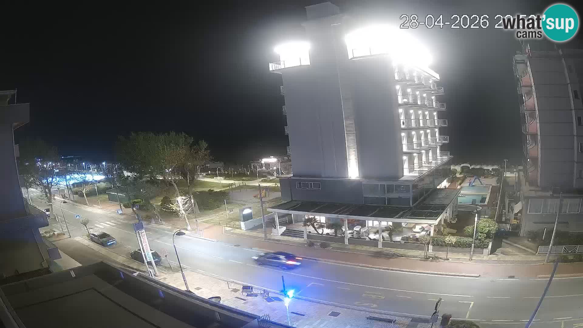 Riccione webcam spiaggia e giardini La Malfa – Bagni Oreste spiaggia 115