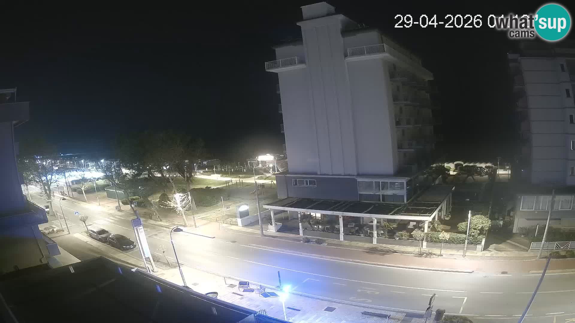 Riccione Webcam Strand und Gärten La Malfa – Bagni Oreste Strand 115