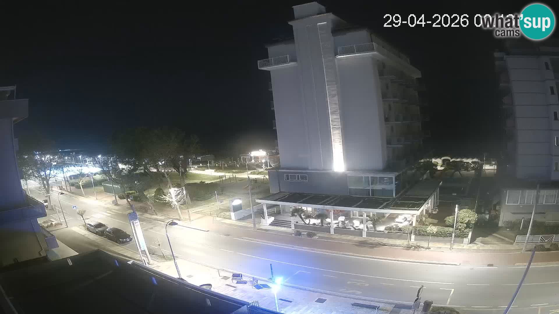 Riccione webcam spiaggia e giardini La Malfa – Bagni Oreste spiaggia 115