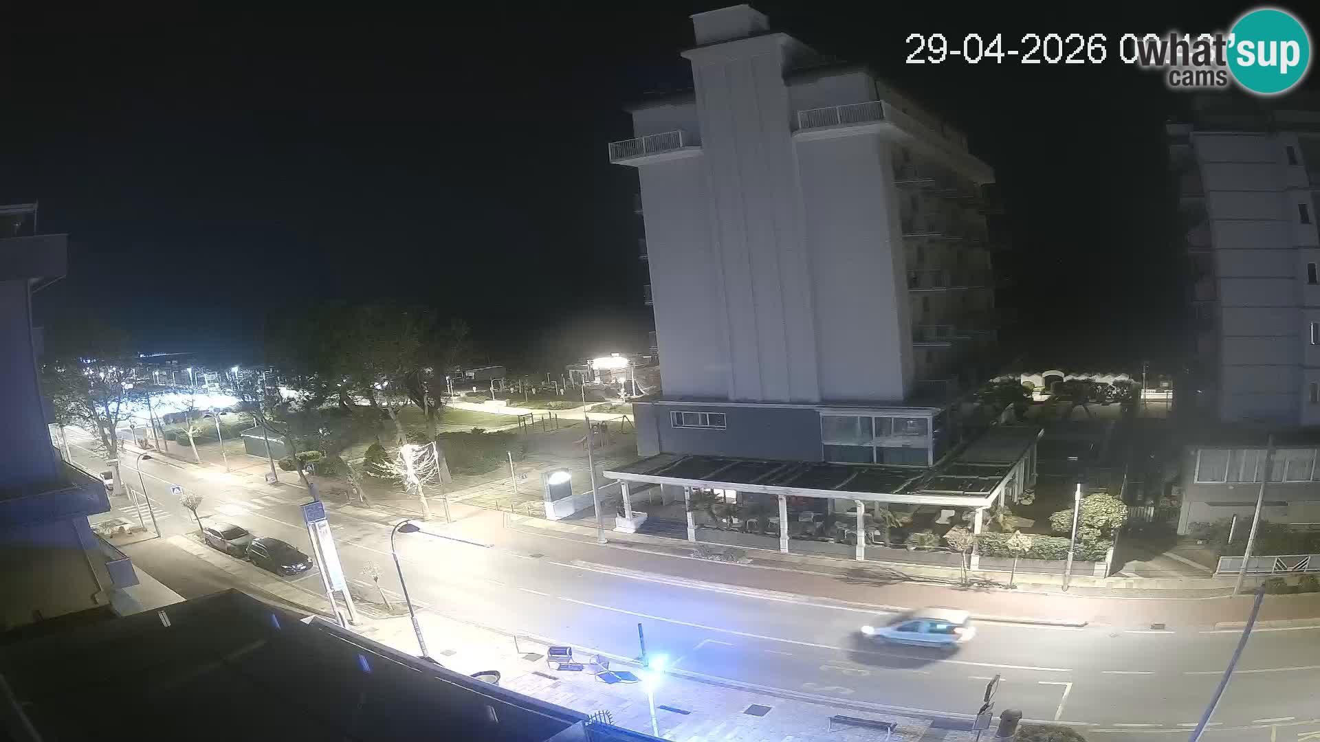 Riccione webcam spiaggia e giardini La Malfa – Bagni Oreste spiaggia 115