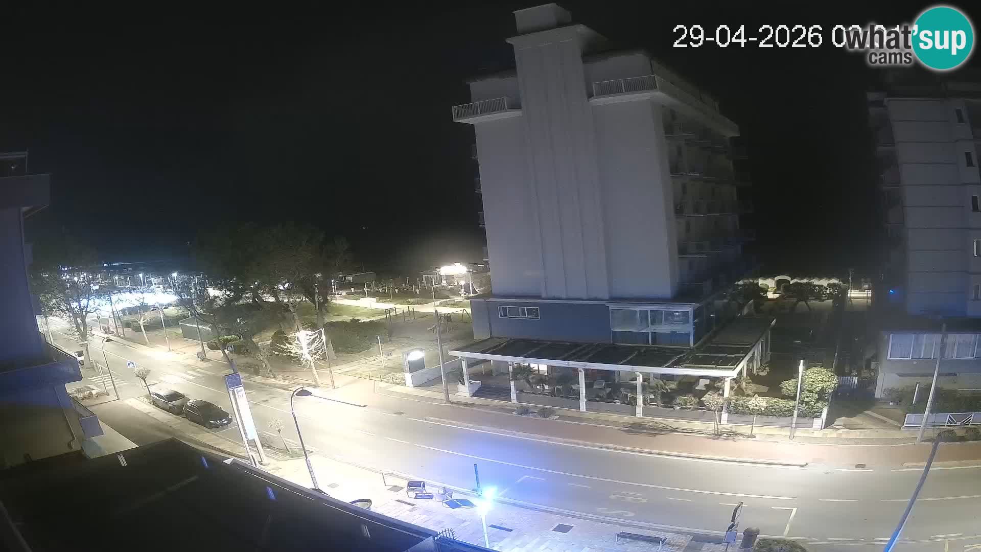 Riccione webcam spiaggia e giardini La Malfa – Bagni Oreste spiaggia 115
