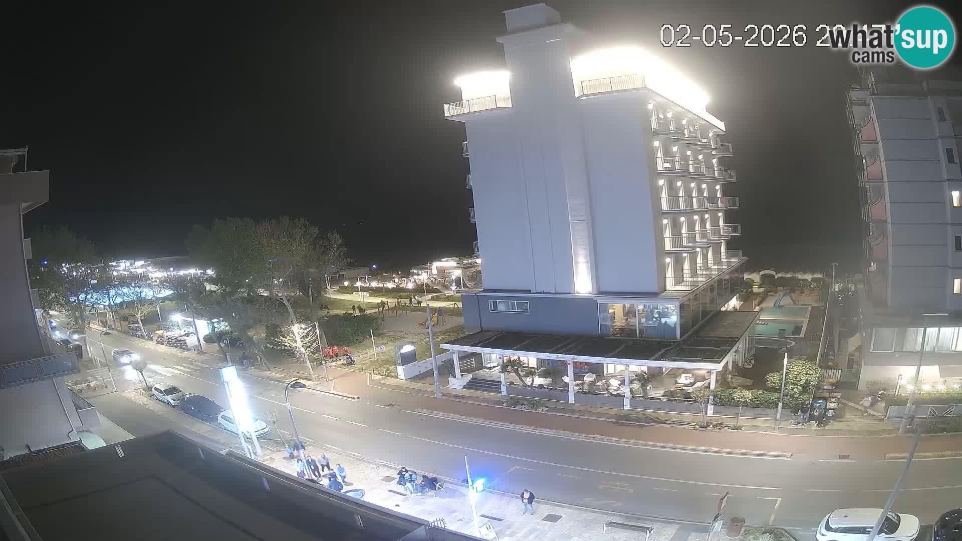 Riccione livecam beach and La Malfa gardens – Bagni Oreste spiaggia 115