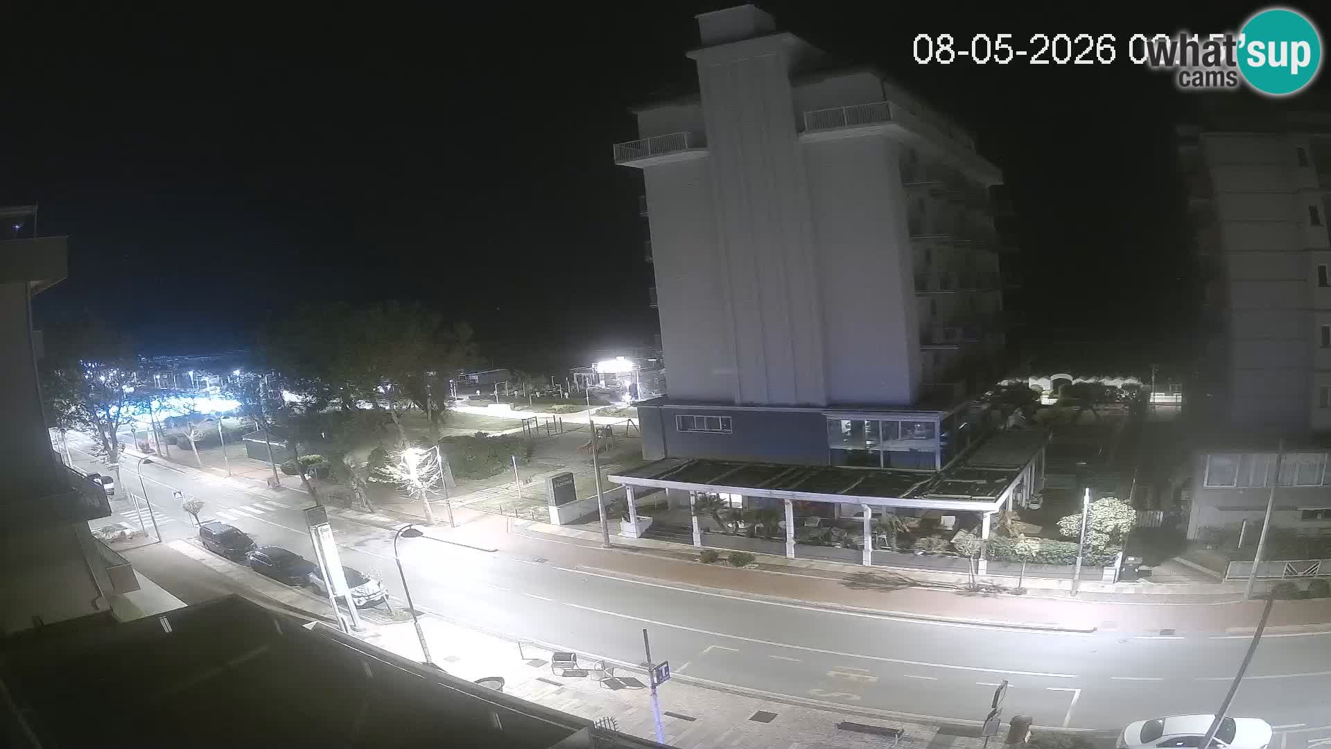 Riccione Webcam Strand und Gärten La Malfa – Bagni Oreste Strand 115