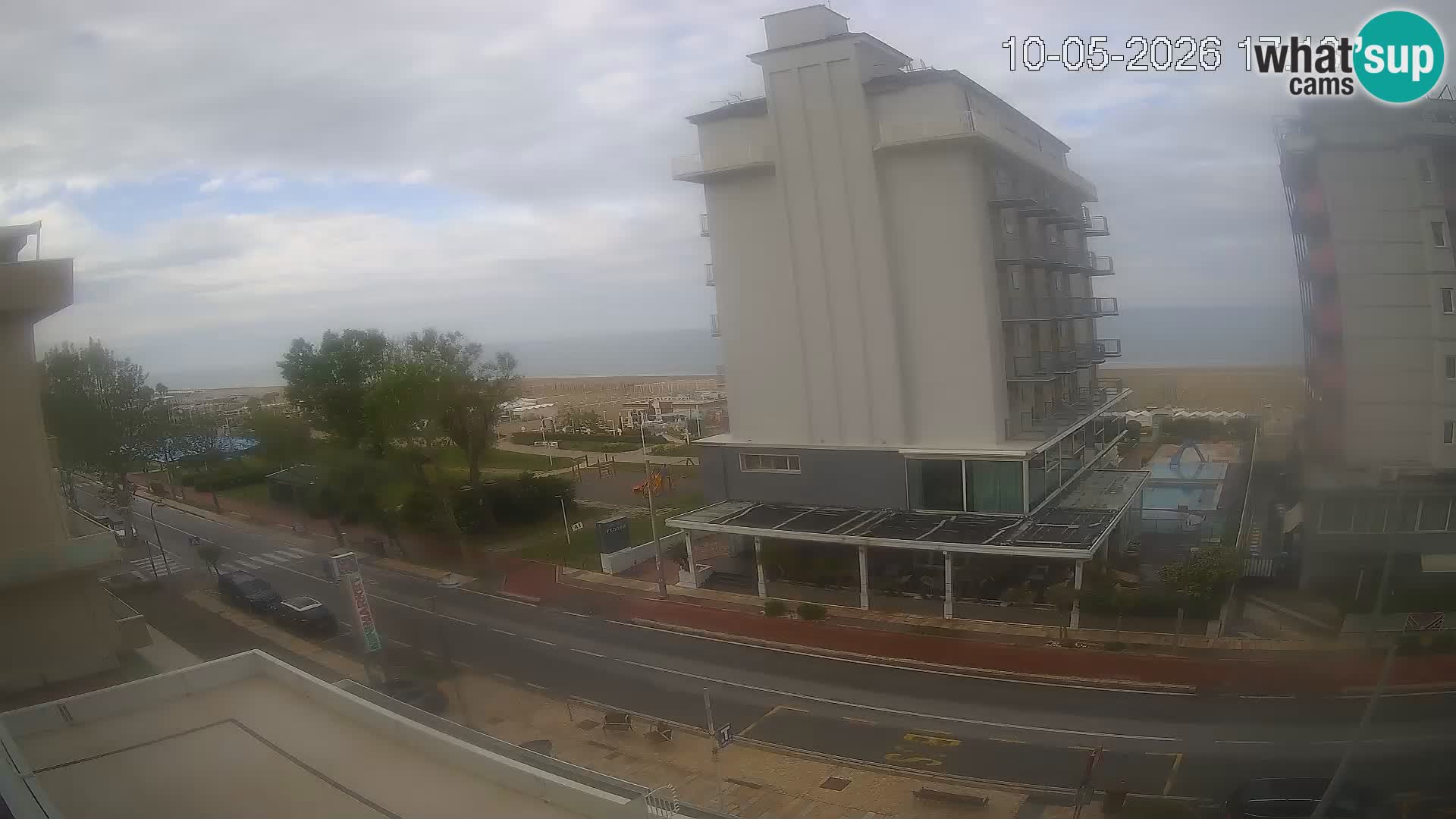 Riccione Webcam Strand und Gärten La Malfa – Bagni Oreste Strand 115