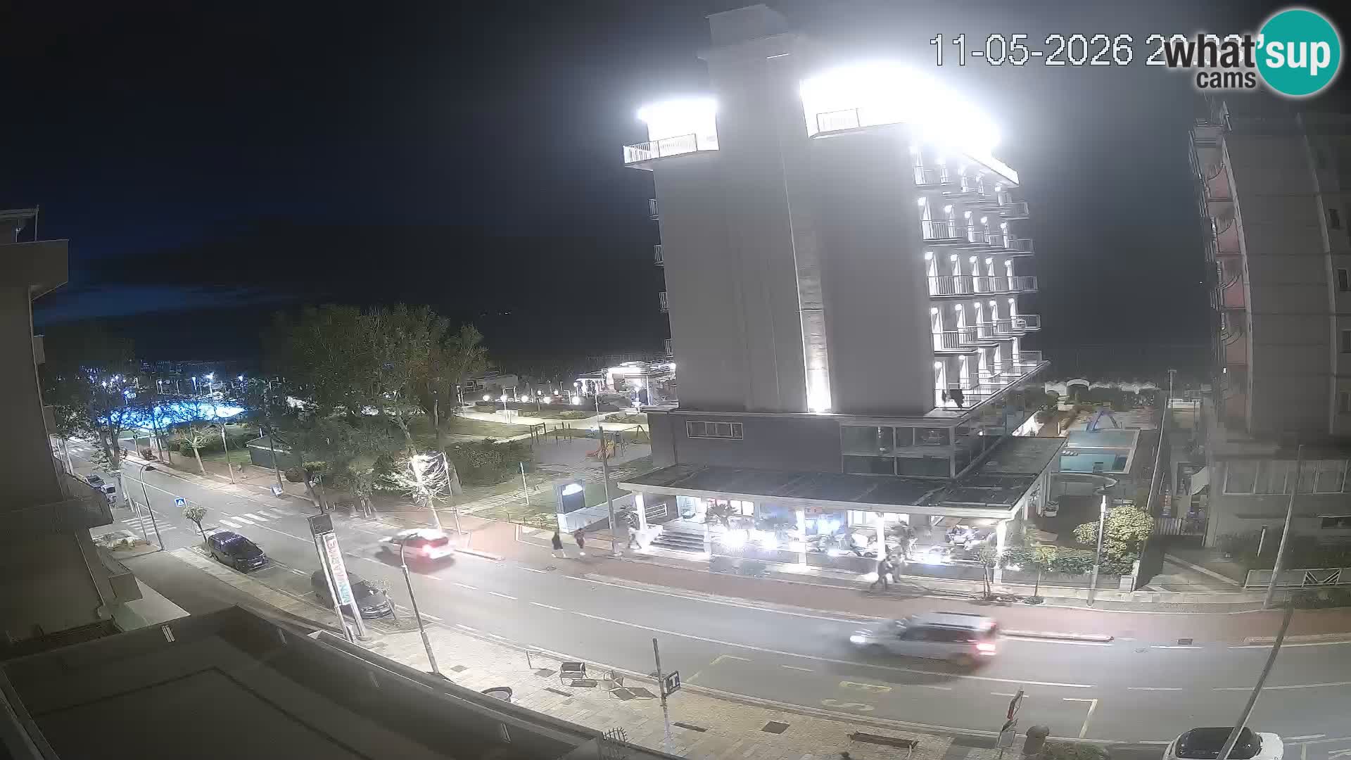 Riccione webcam spiaggia e giardini La Malfa – Bagni Oreste spiaggia 115