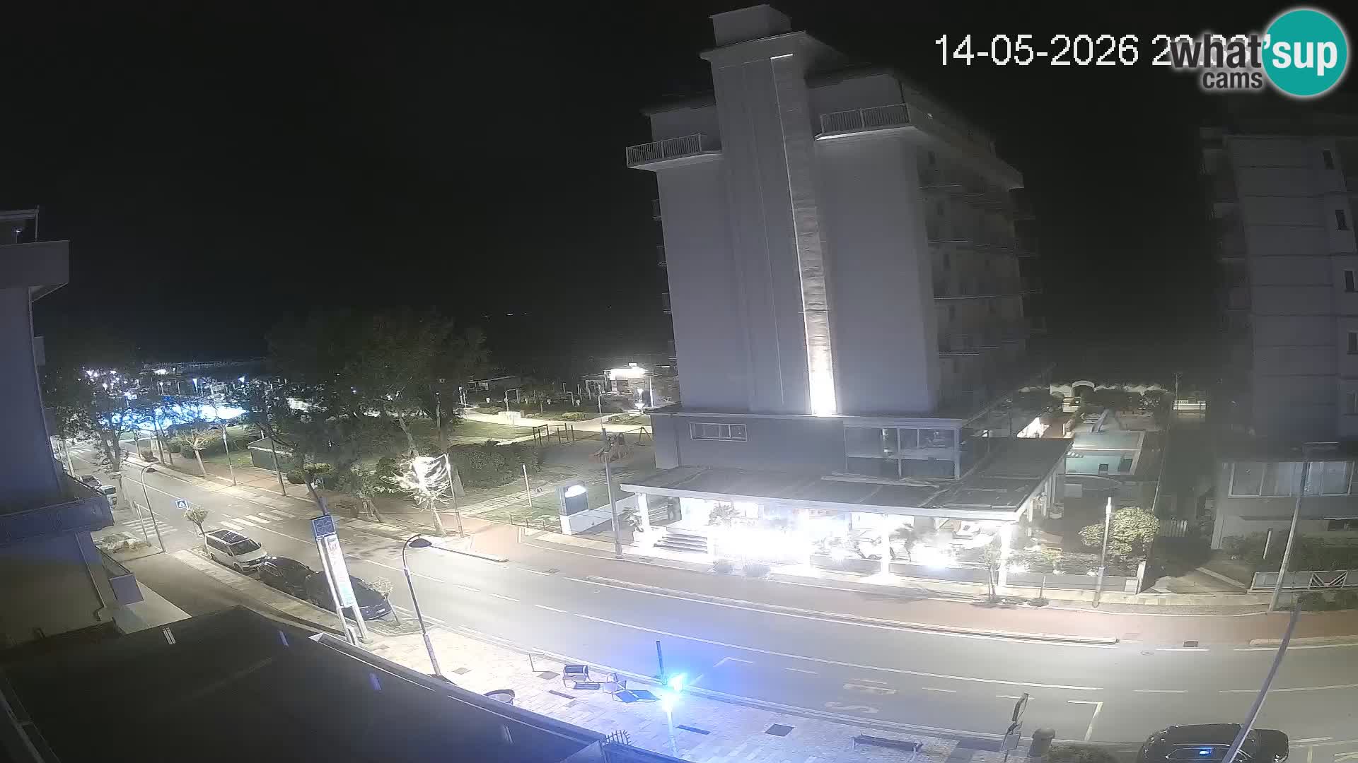 Riccione Webcam Strand und Gärten La Malfa – Bagni Oreste Strand 115