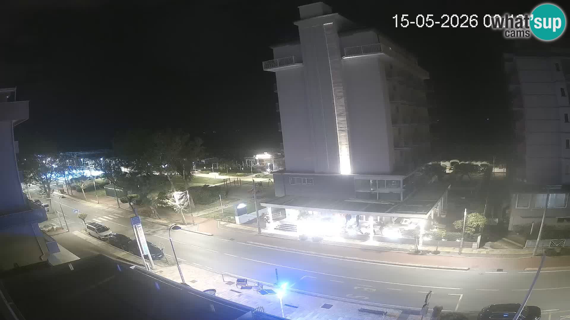 Plaža s spletno kamero Riccione in vrtovi La Malfa – plaža Bagni Oreste 115