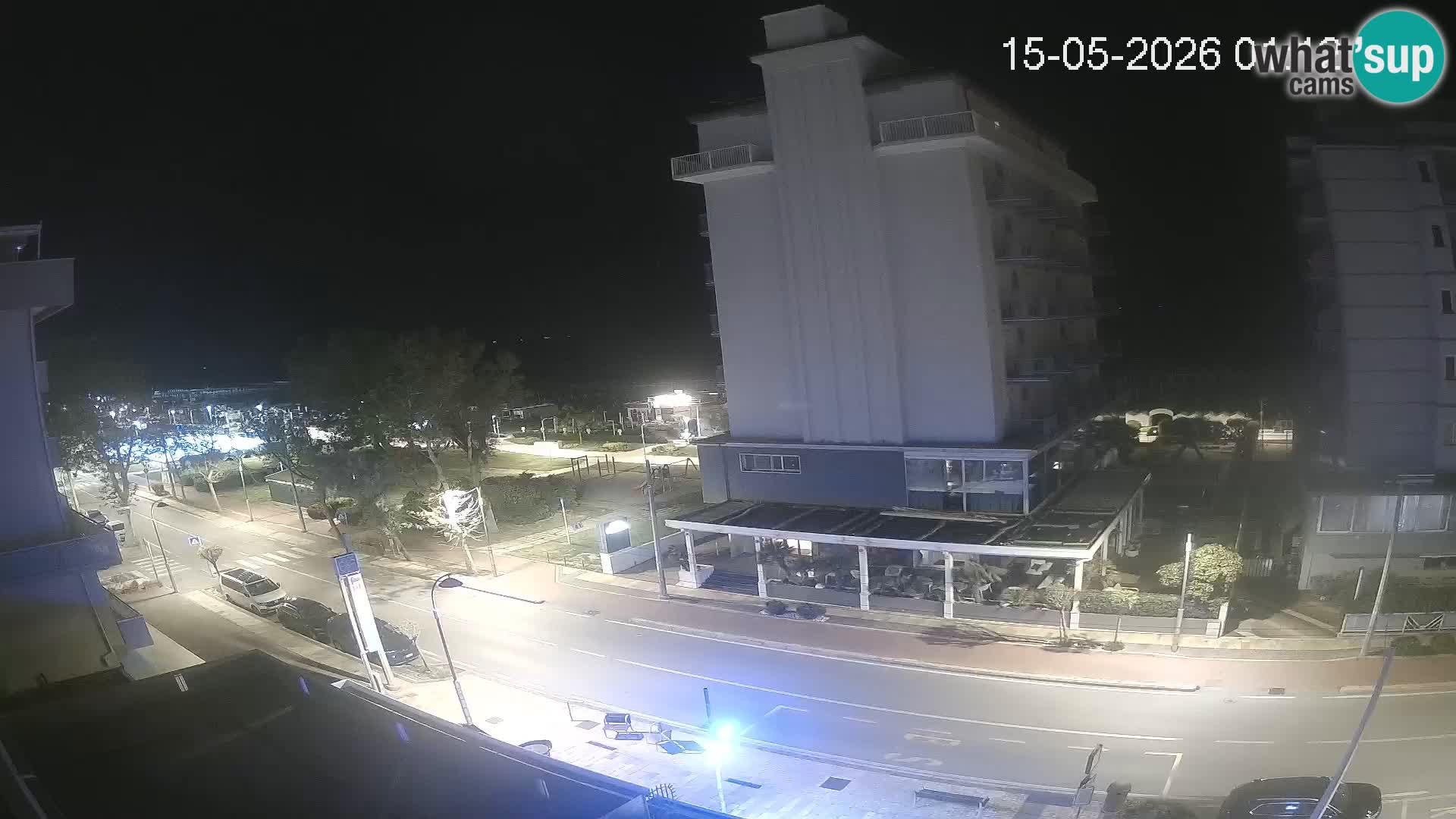 Riccione webcam spiaggia e giardini La Malfa – Bagni Oreste spiaggia 115