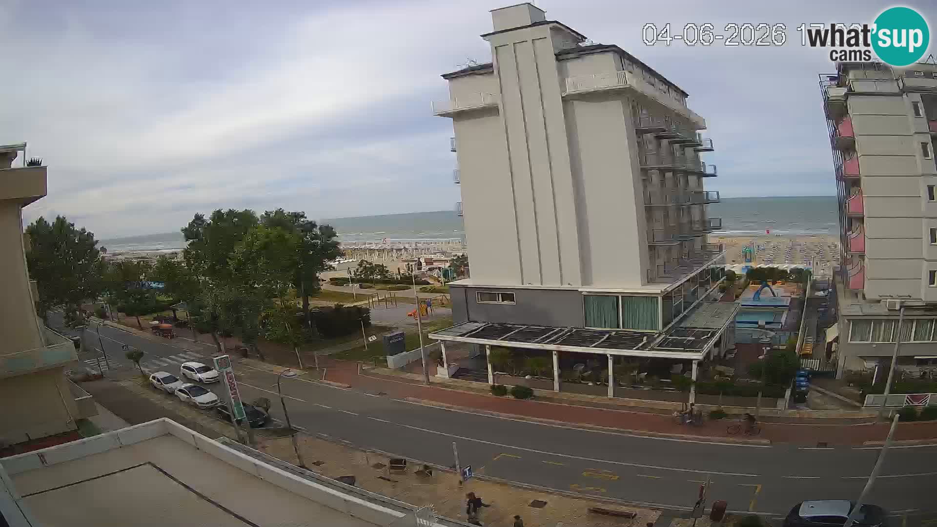 Riccione livecam beach and La Malfa gardens – Bagni Oreste spiaggia 115