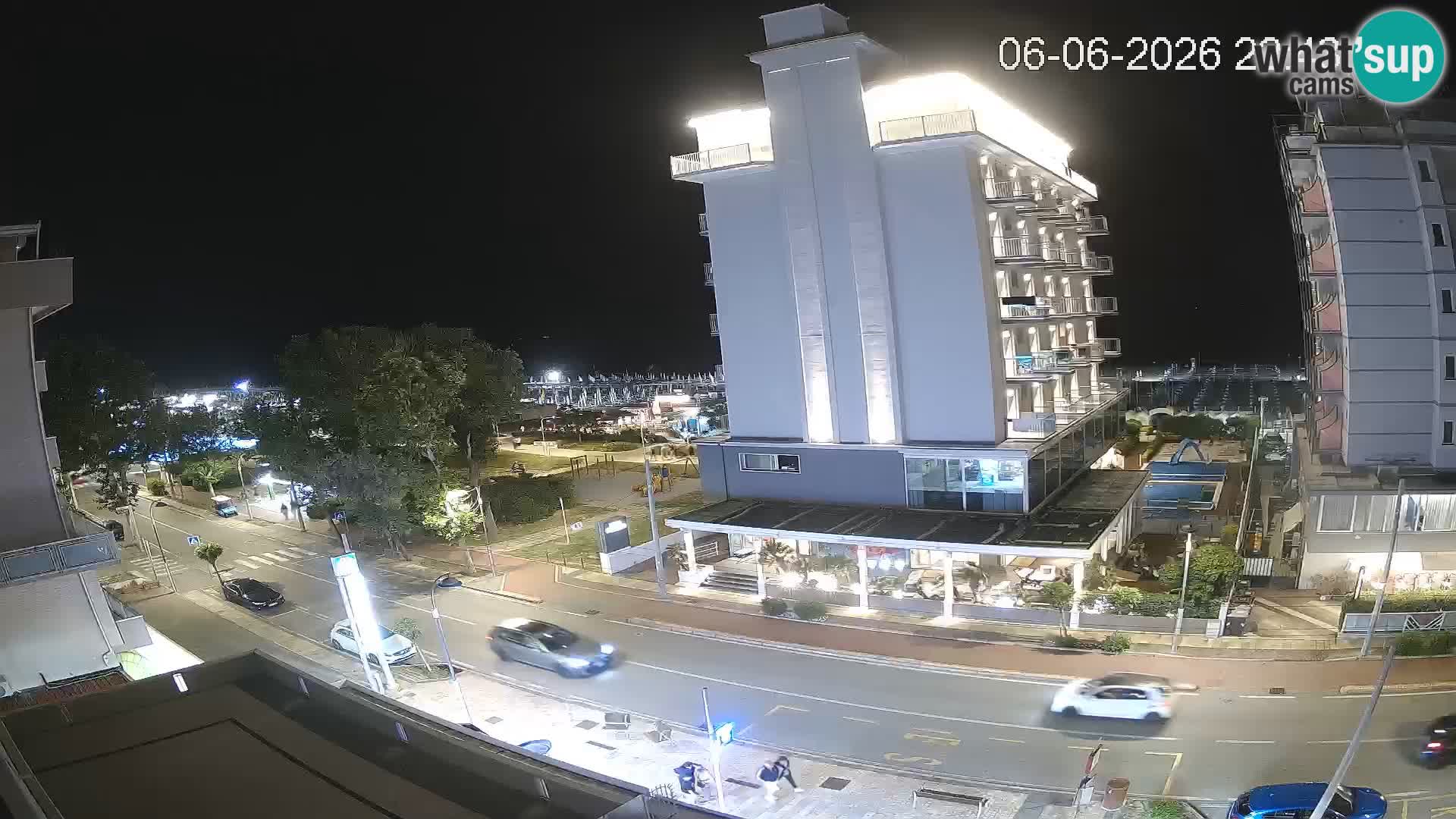 Riccione livecam beach and La Malfa gardens – Bagni Oreste spiaggia 115