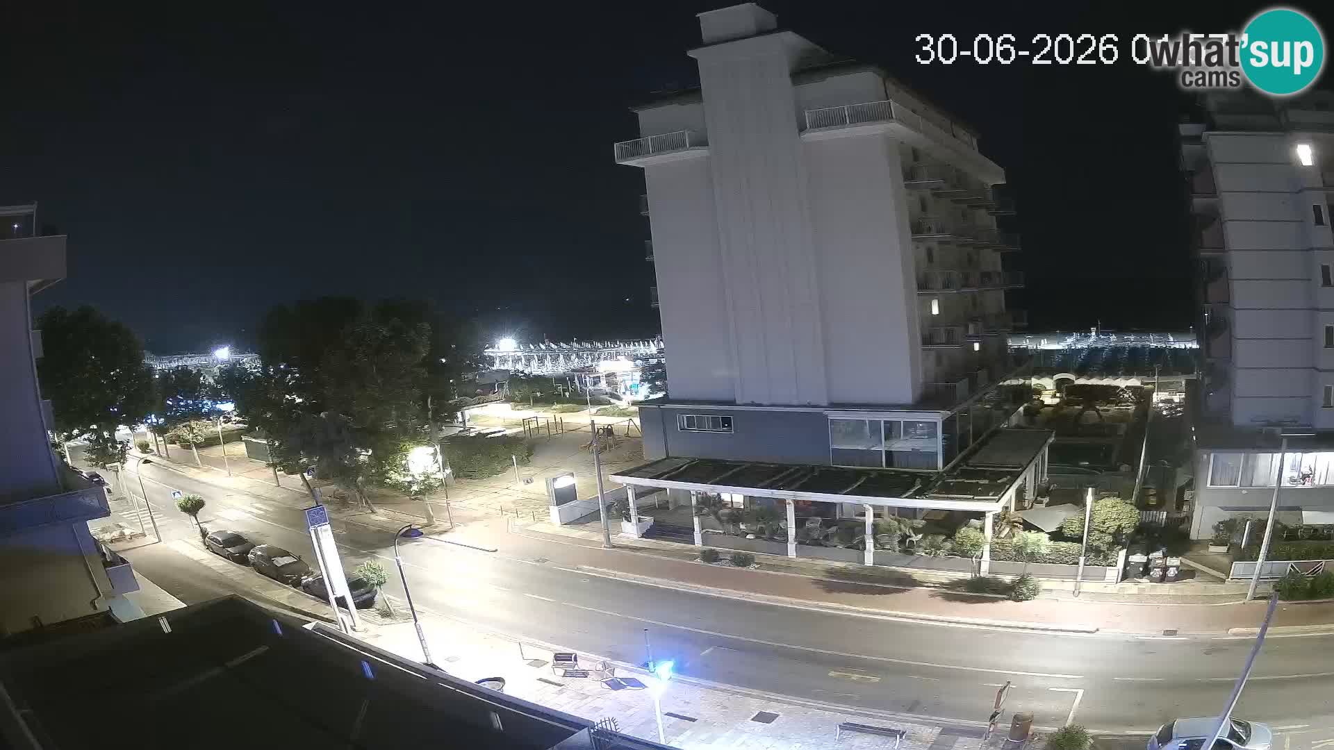 Riccione livecam beach and La Malfa gardens – Bagni Oreste spiaggia 115
