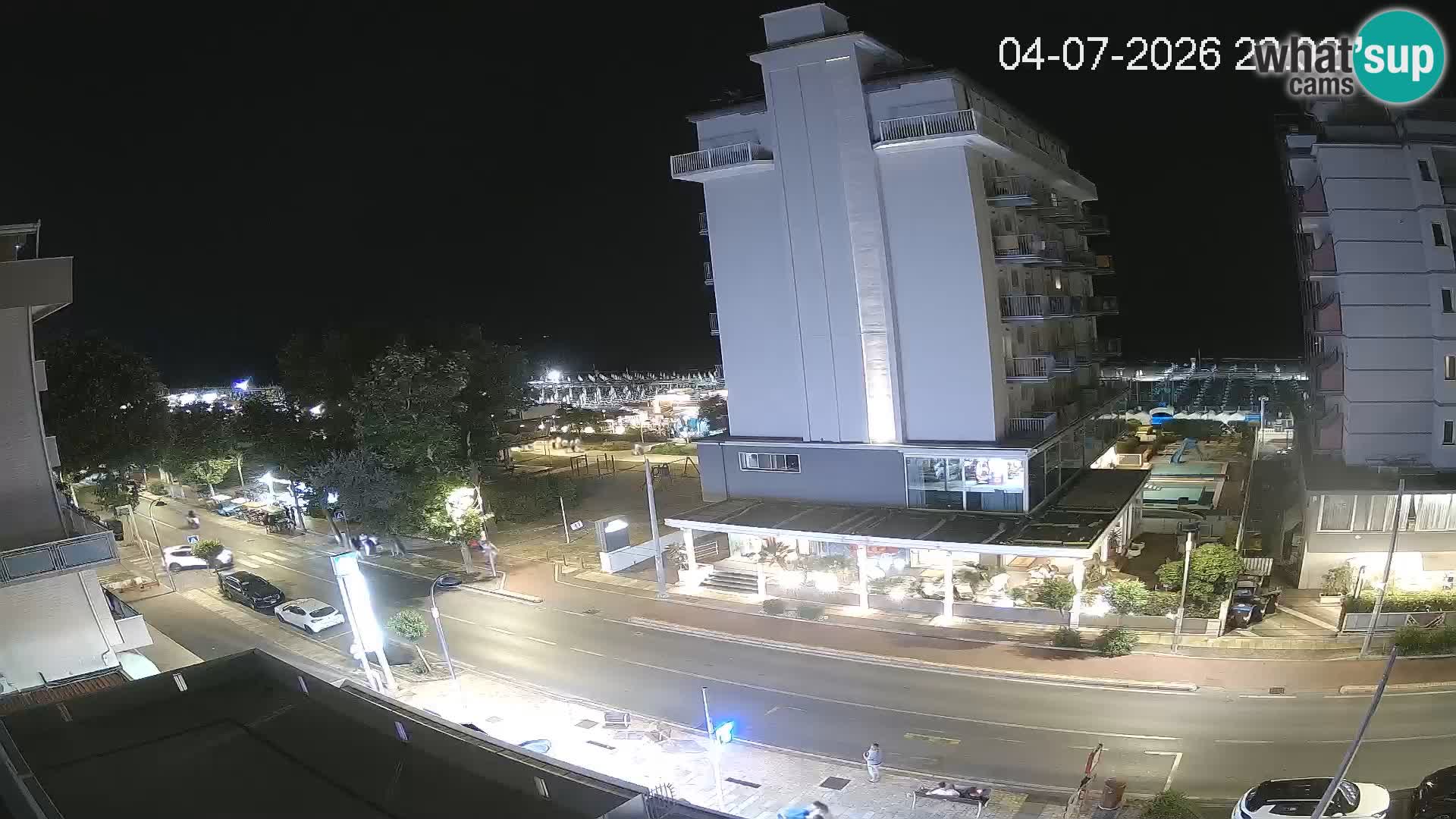 Riccione livecam beach and La Malfa gardens – Bagni Oreste spiaggia 115