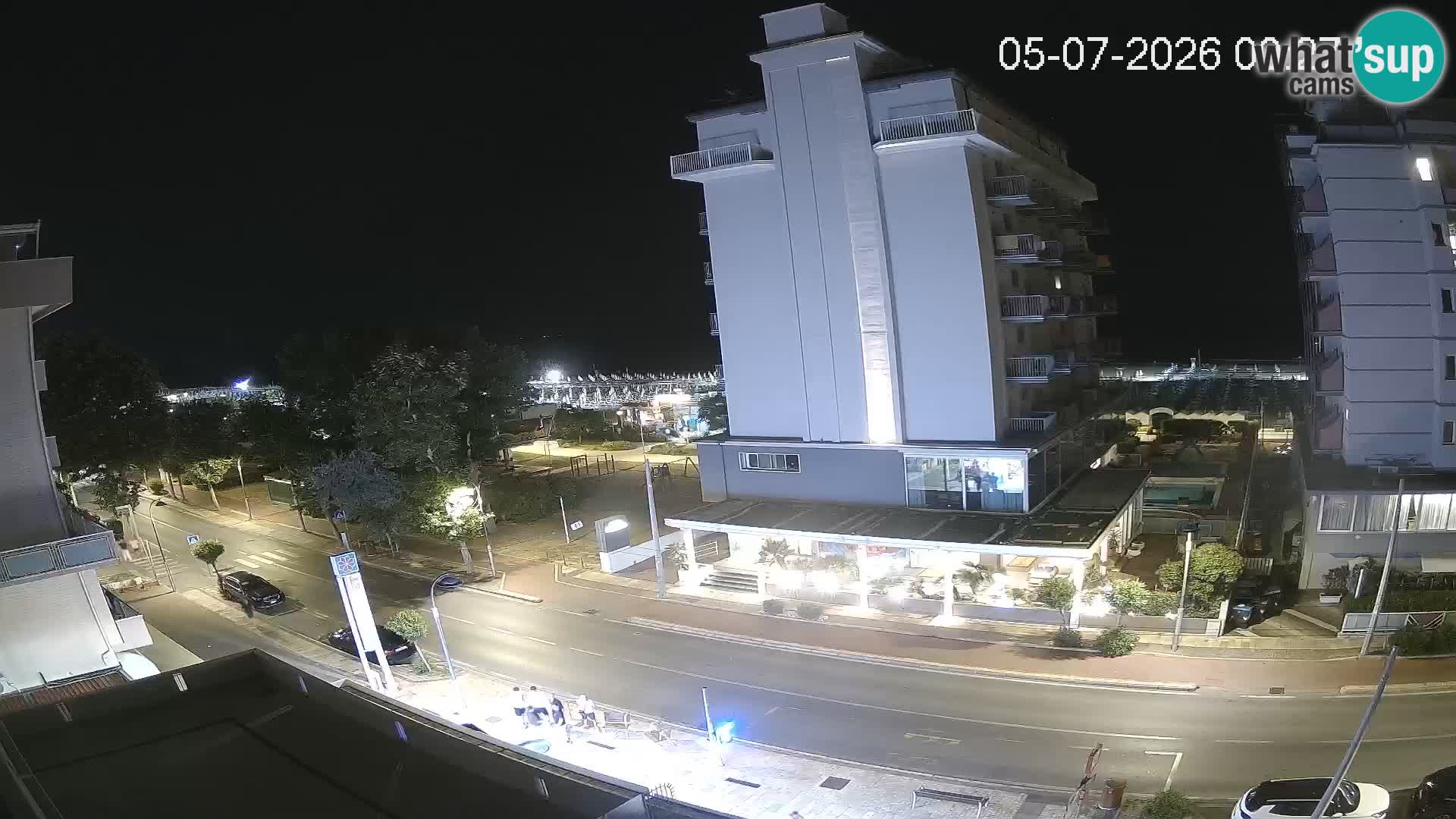 Riccione livecam beach and La Malfa gardens – Bagni Oreste spiaggia 115