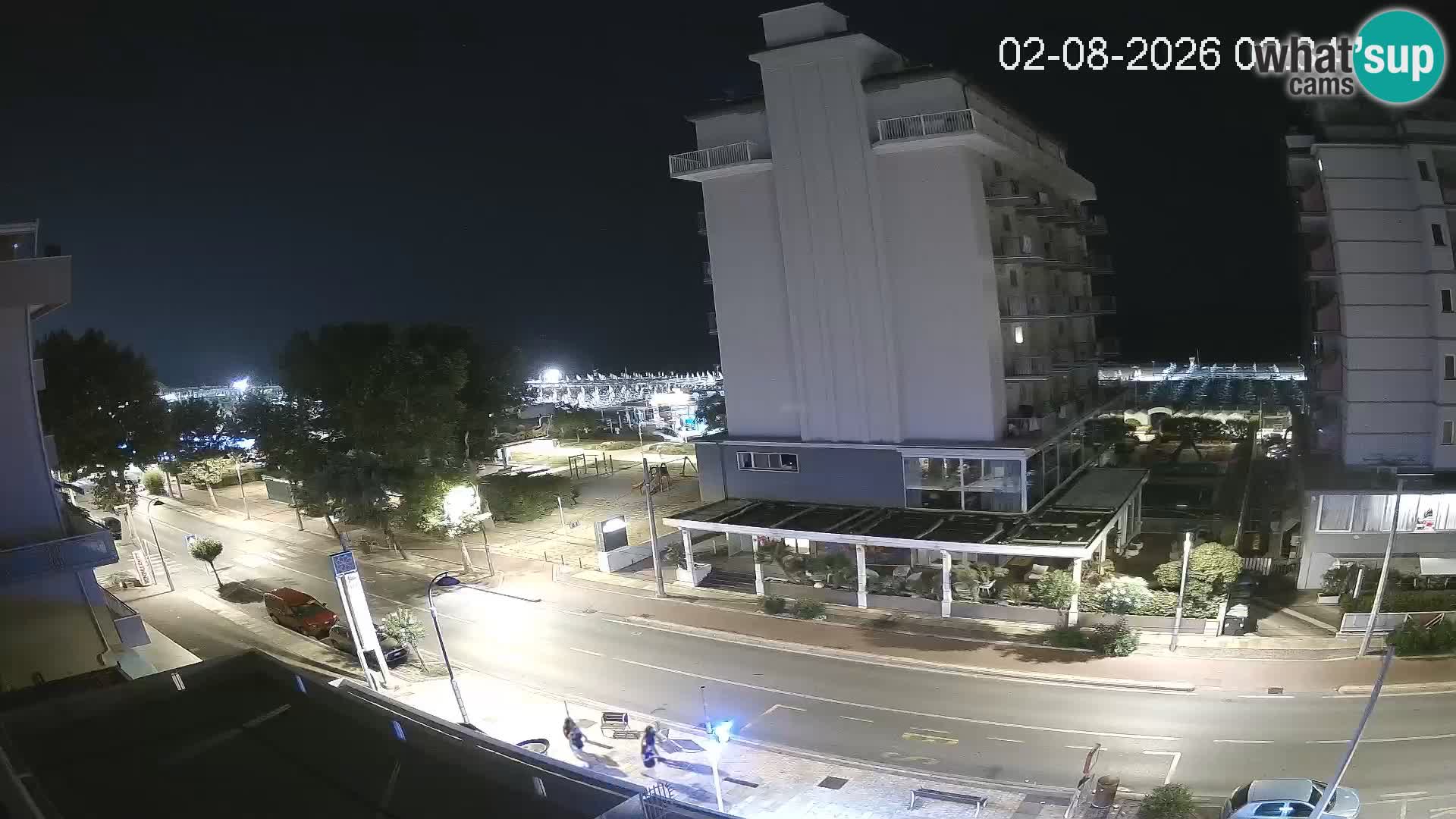 Riccione webcam spiaggia e giardini La Malfa – Bagni Oreste spiaggia 115