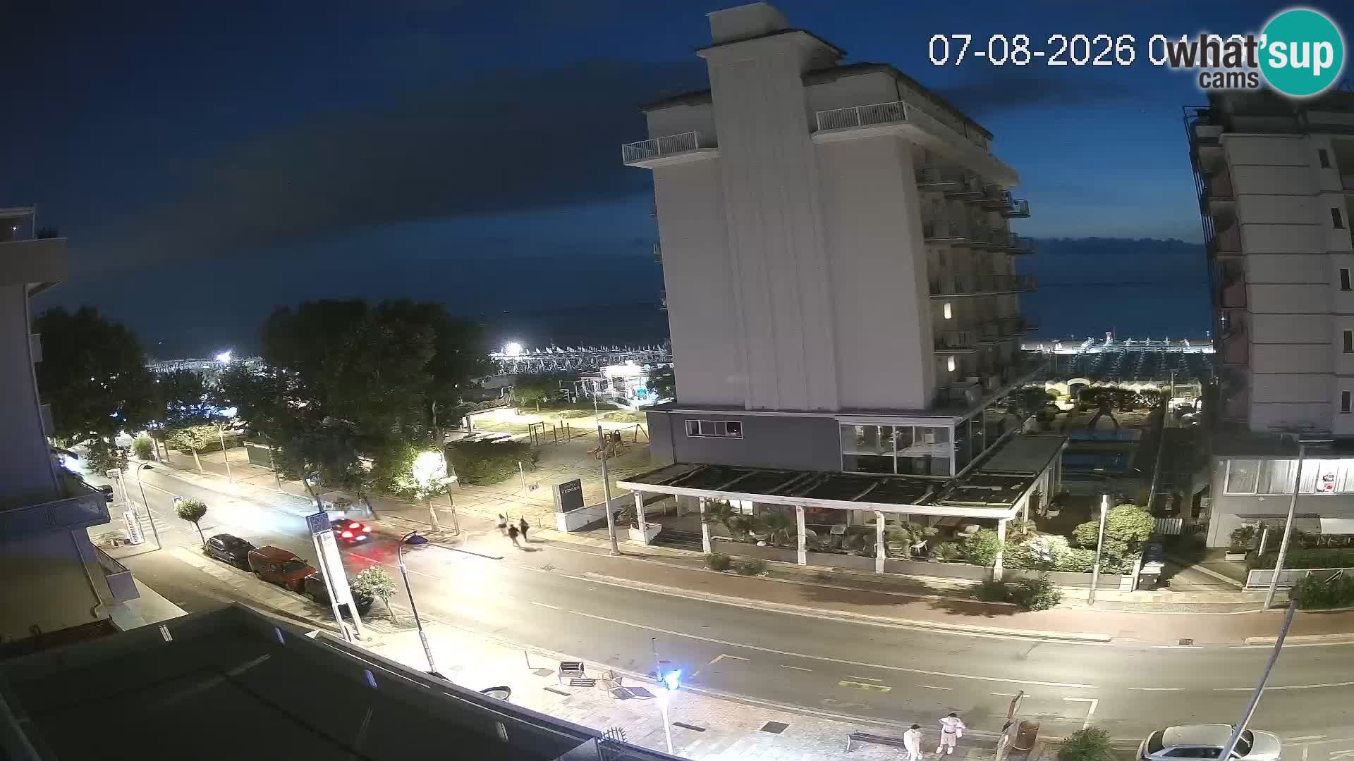 Riccione livecam beach and La Malfa gardens – Bagni Oreste spiaggia 115