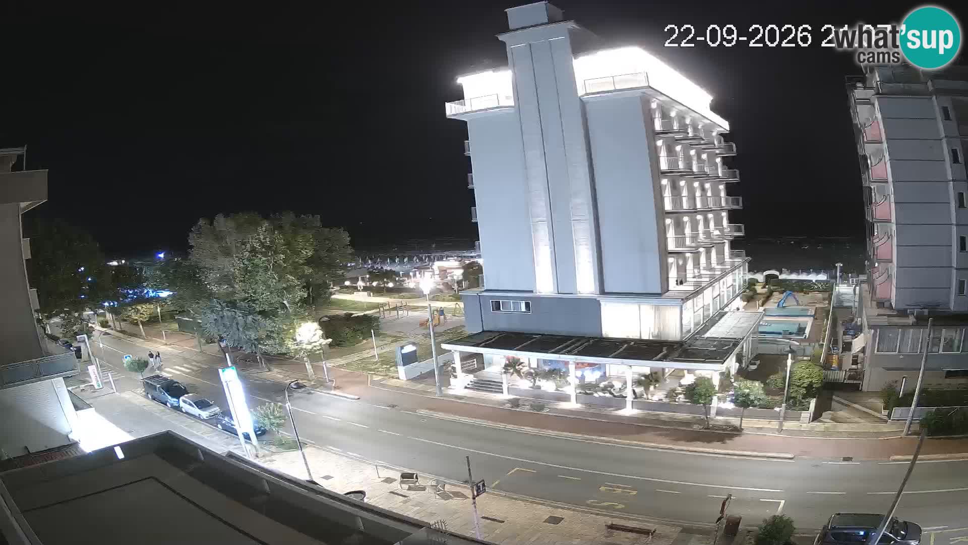 Riccione livecam beach and La Malfa gardens – Bagni Oreste spiaggia 115