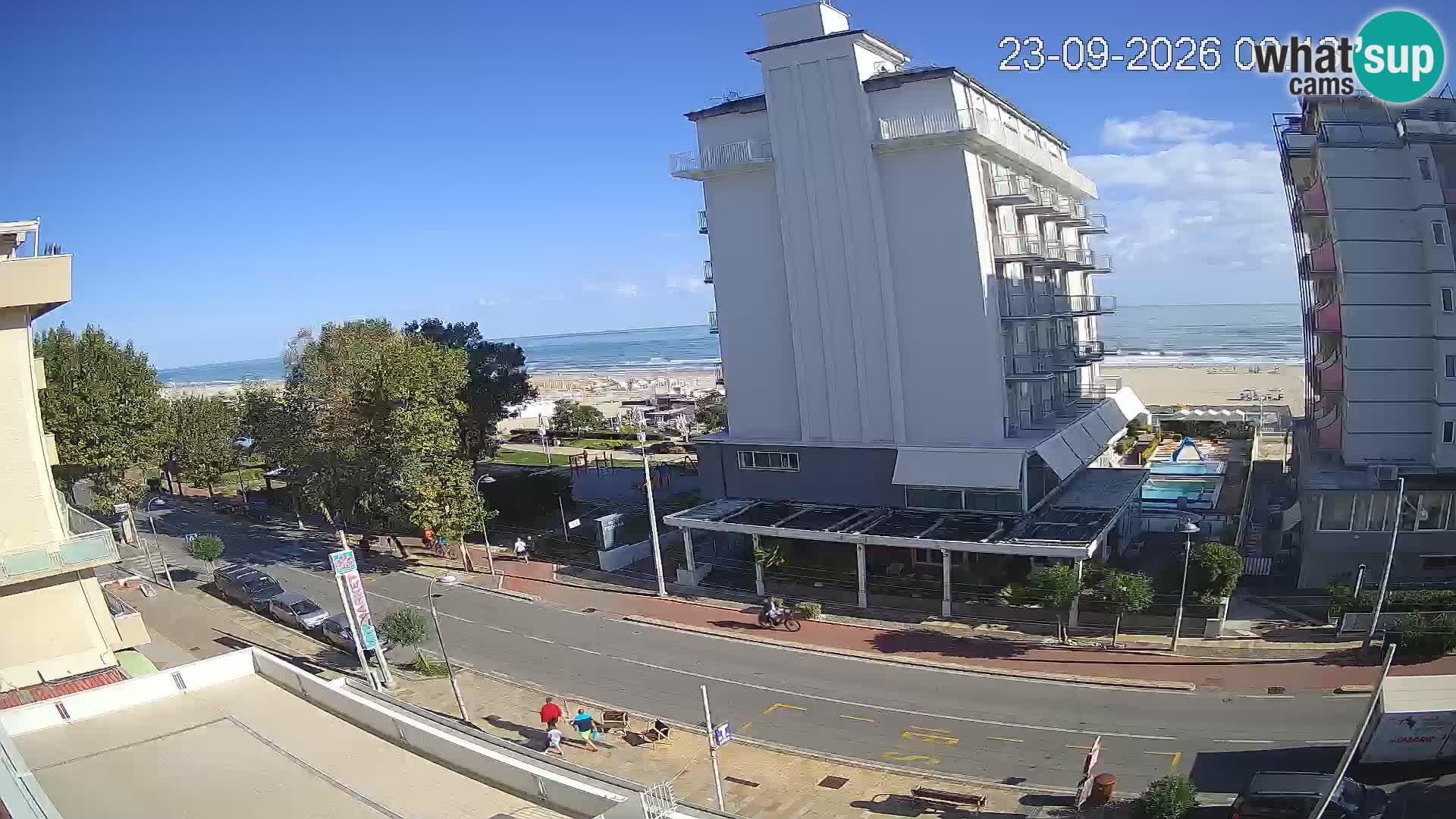 Riccione livecam beach and La Malfa gardens – Bagni Oreste spiaggia 115