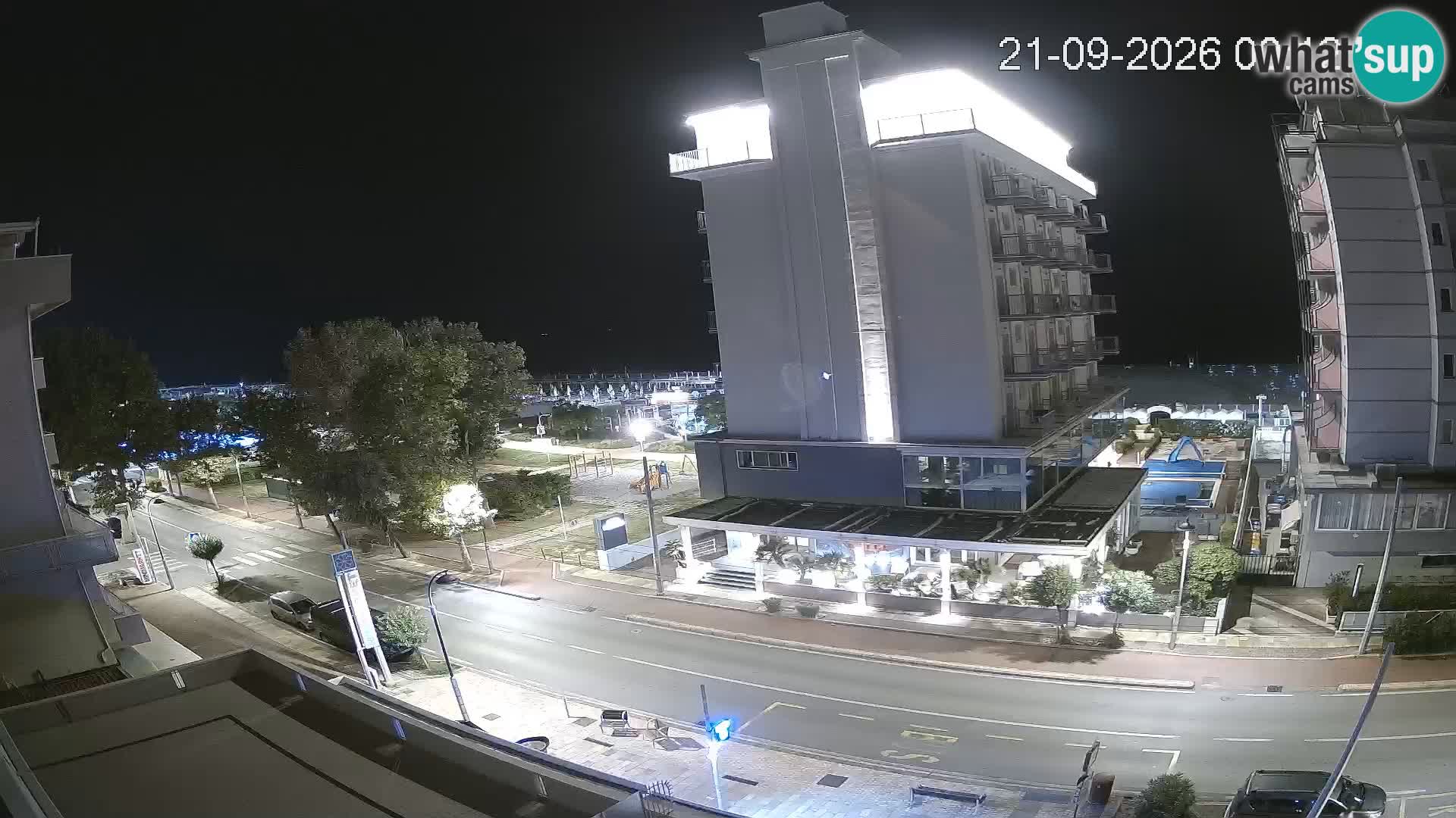 Riccione livecam beach and La Malfa gardens – Bagni Oreste spiaggia 115