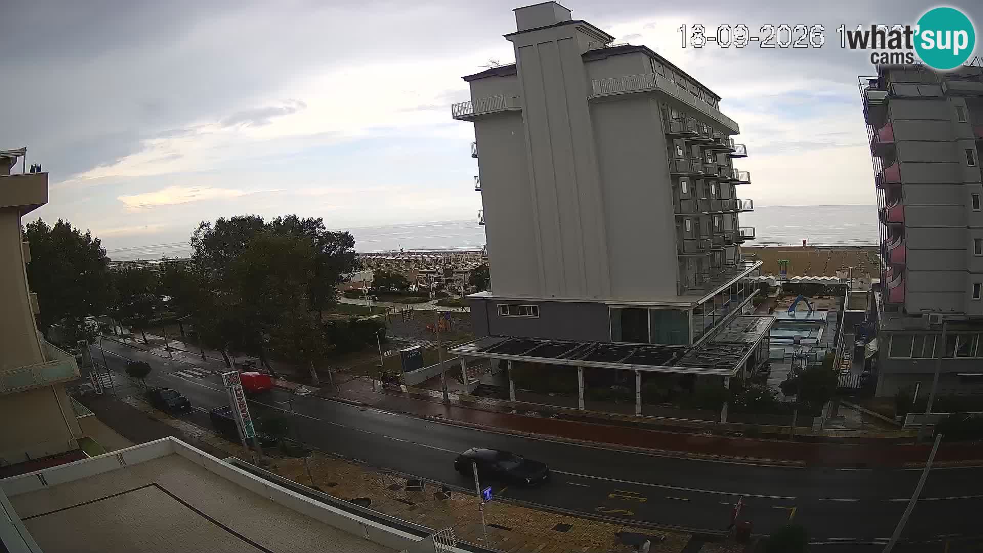 Riccione livecam beach and La Malfa gardens – Bagni Oreste spiaggia 115