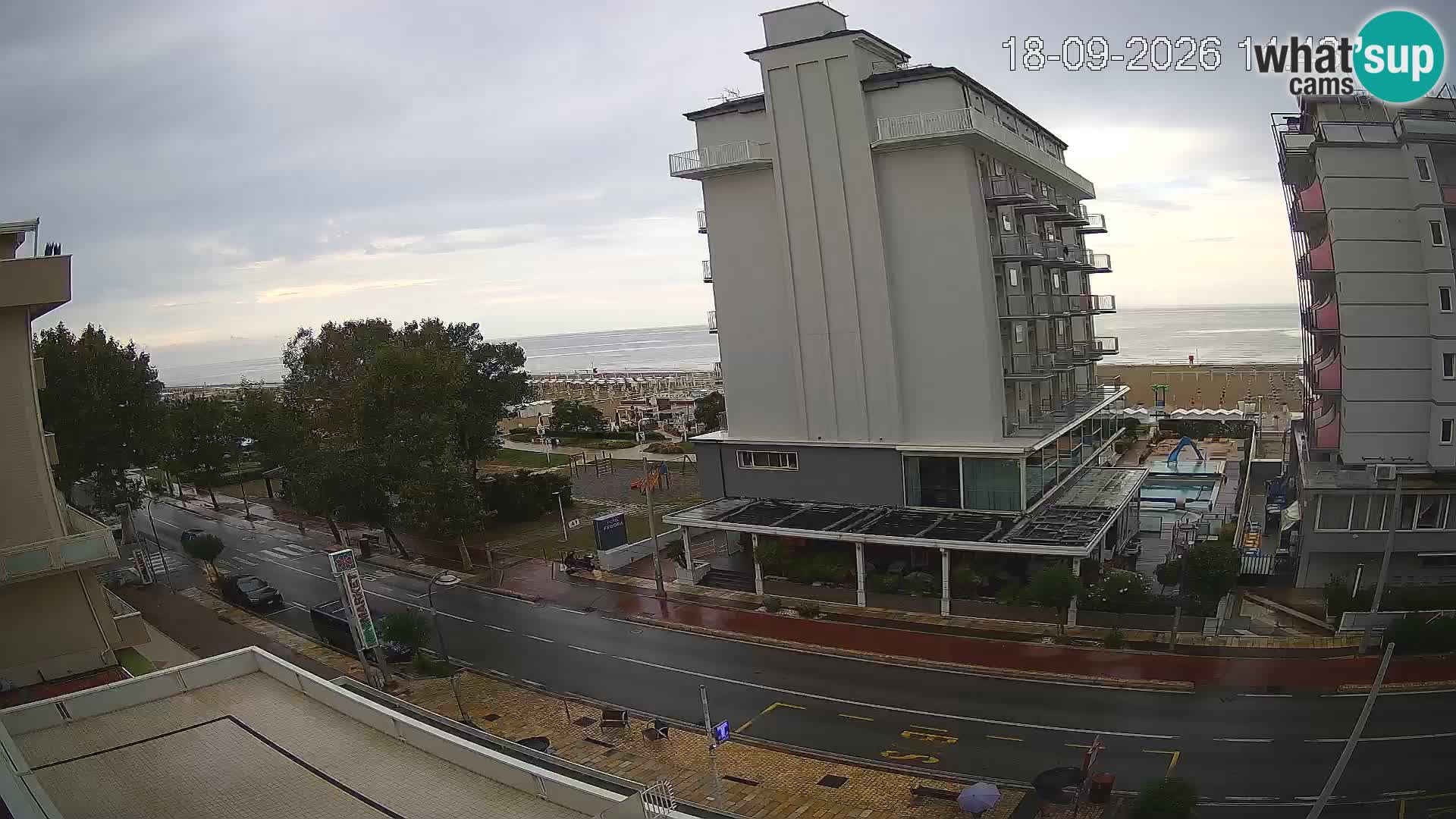 Riccione livecam beach and La Malfa gardens – Bagni Oreste spiaggia 115