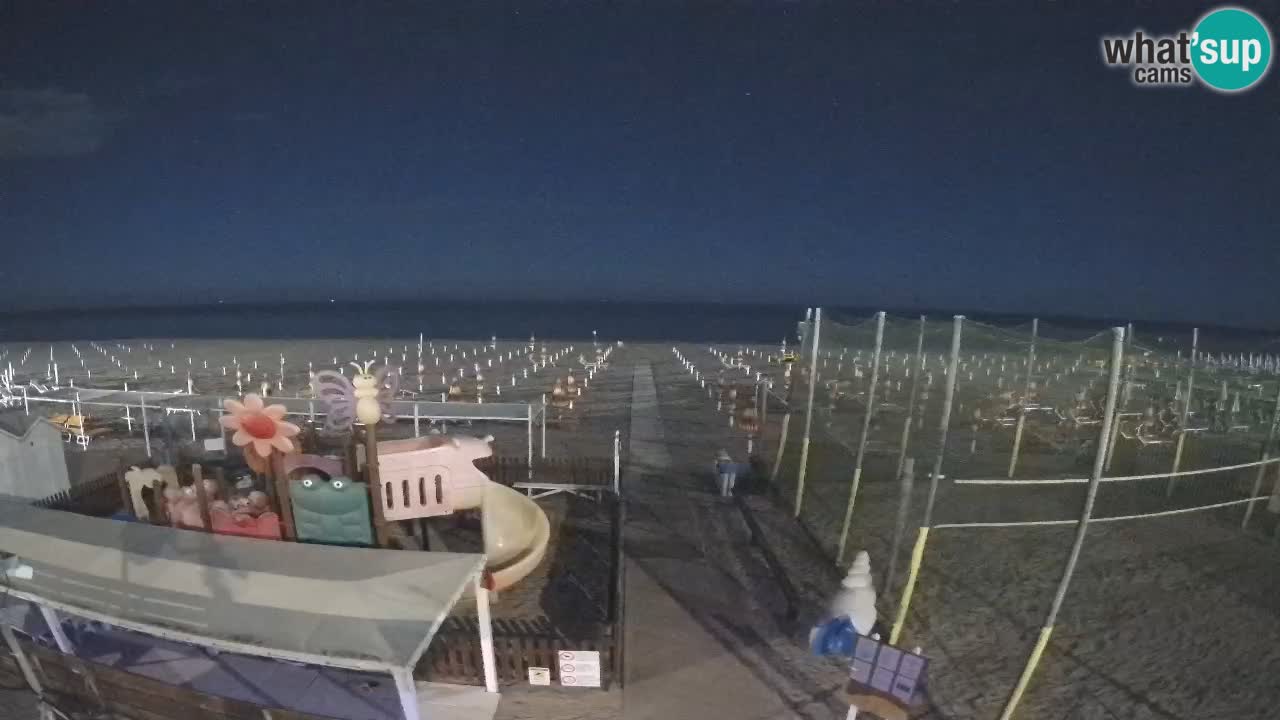 Webcam météo de Riccione – Plage Zona 3