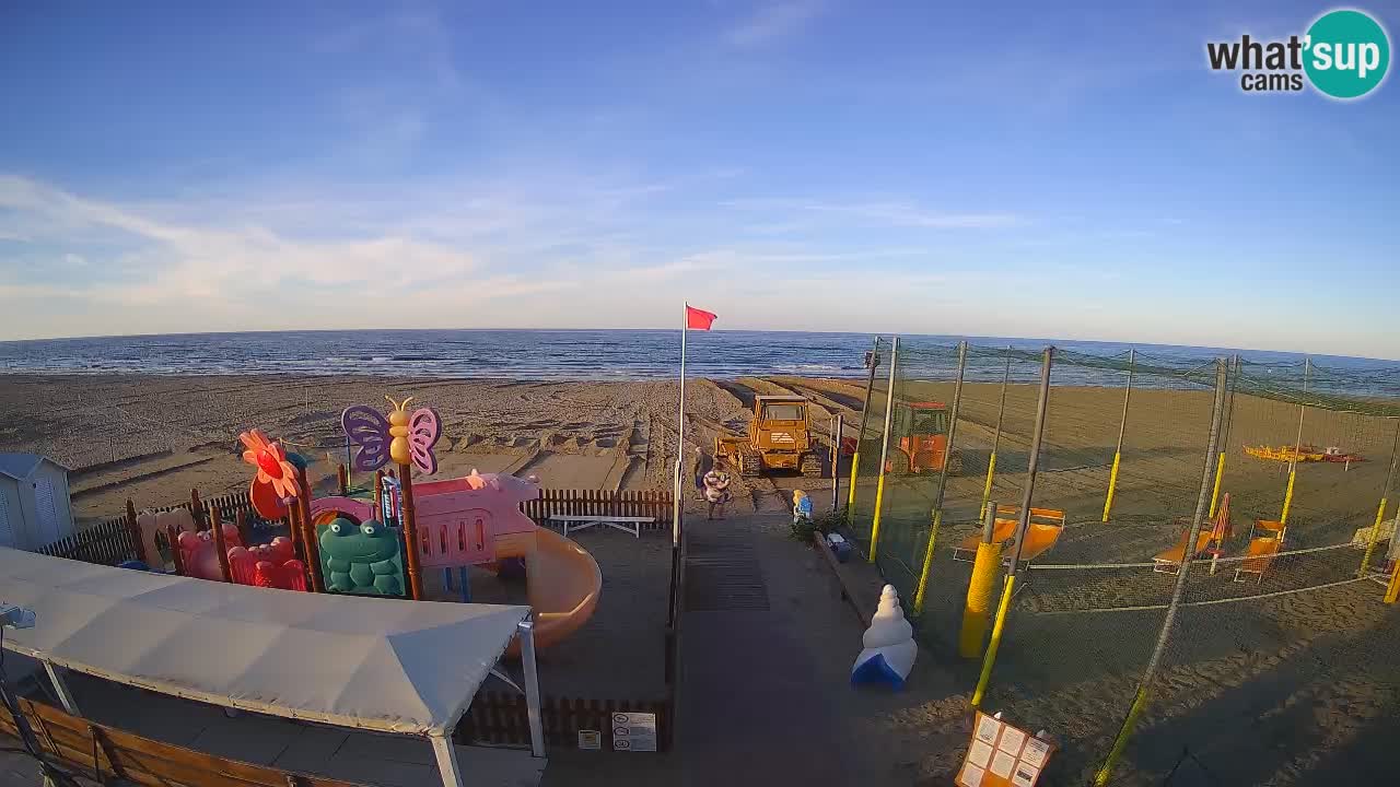 Riccione web kamera – Plaža Zona 3