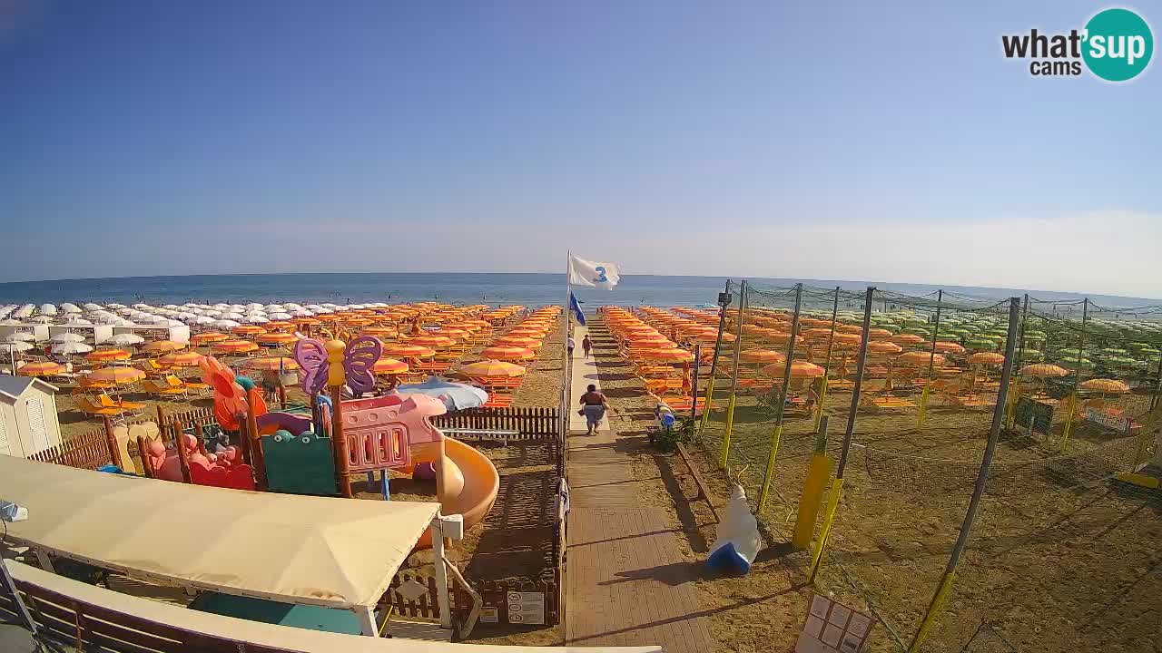 Riccione web kamera – Plaža Zona 3