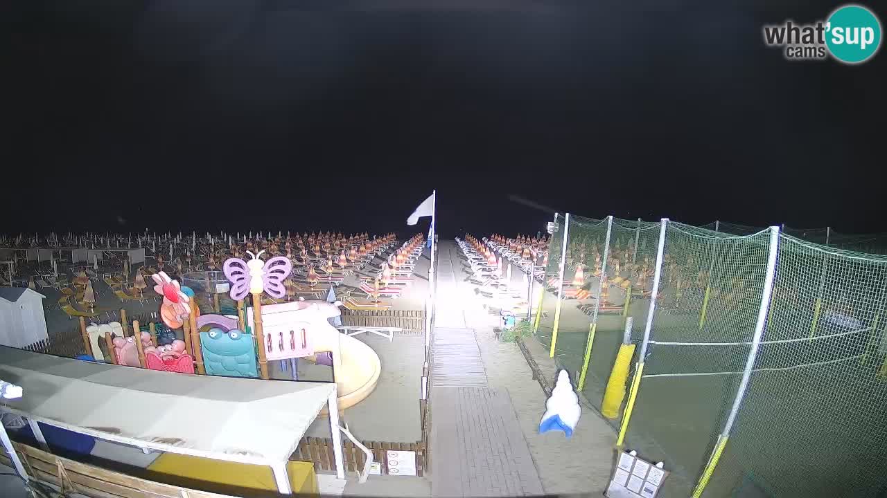 Webcam météo de Riccione – Plage Zona 3