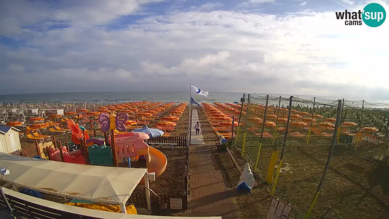 Riccione webcam – Zona 3 Riccione beach