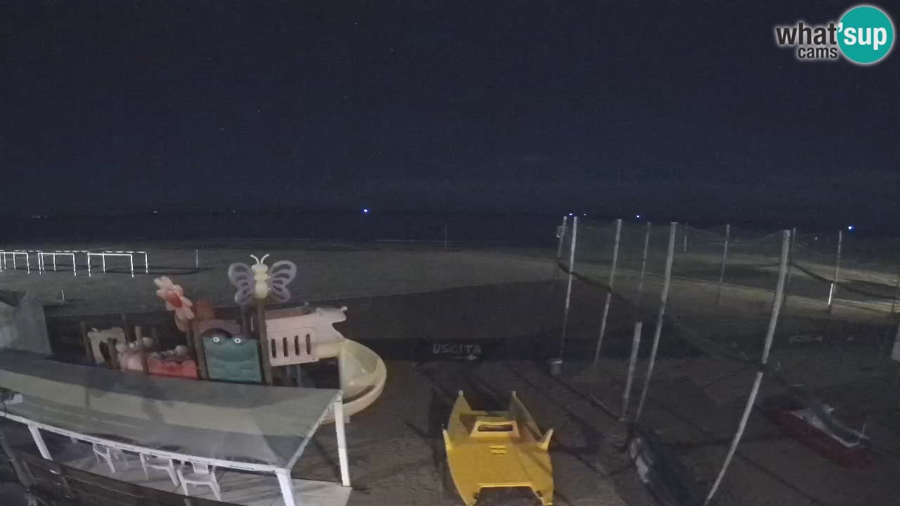 Webcam météo de Riccione – Plage Zona 3