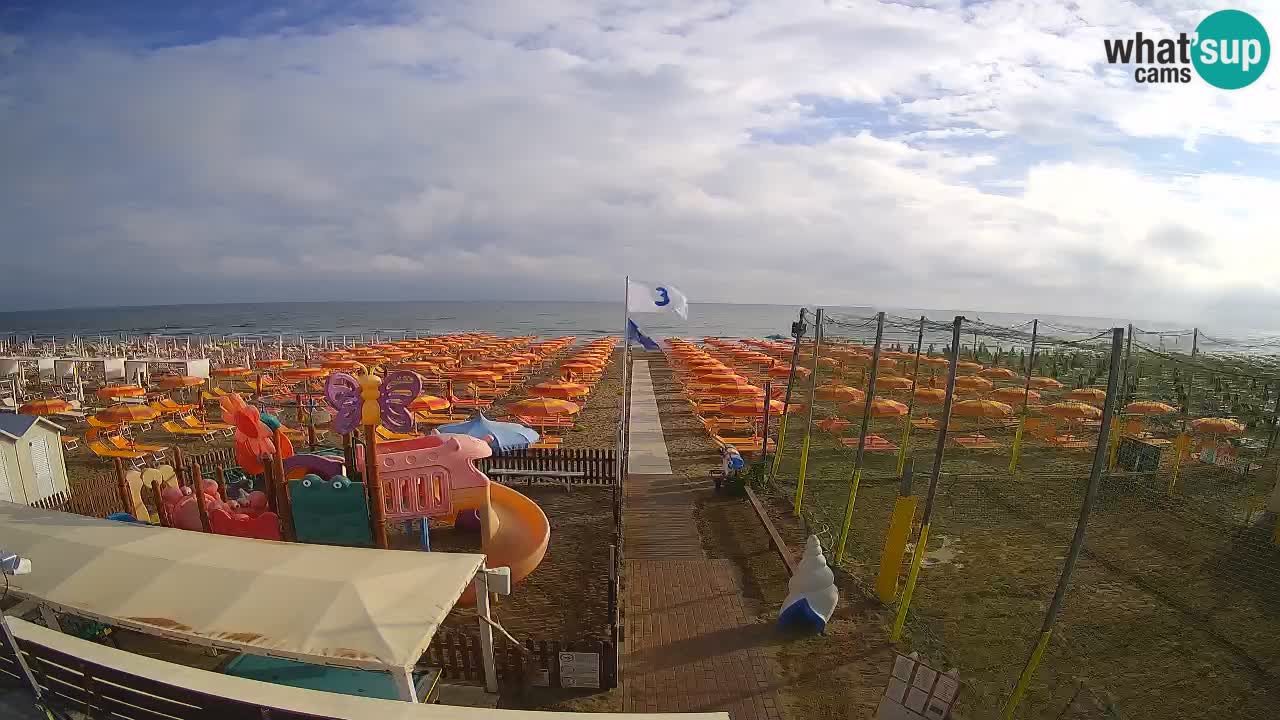 Riccione webcam – Zona 3 Riccione beach