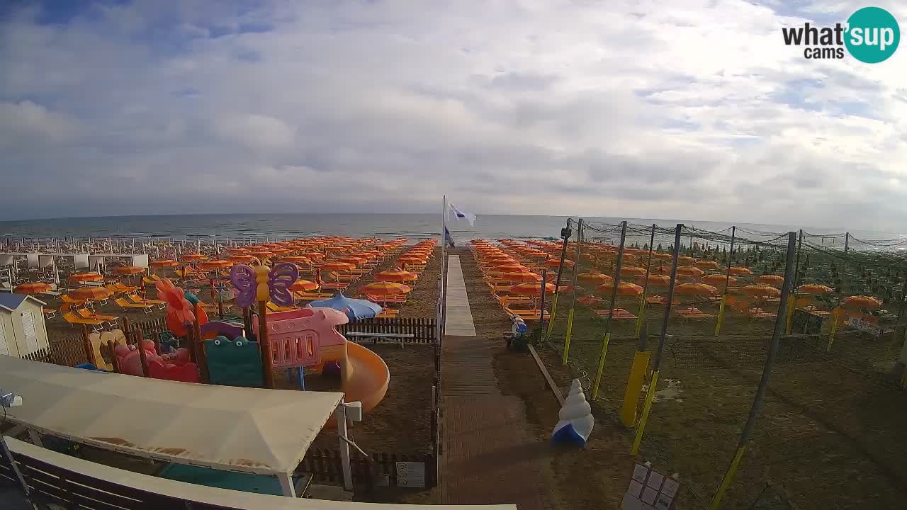 Webcam météo de Riccione – Plage Zona 3