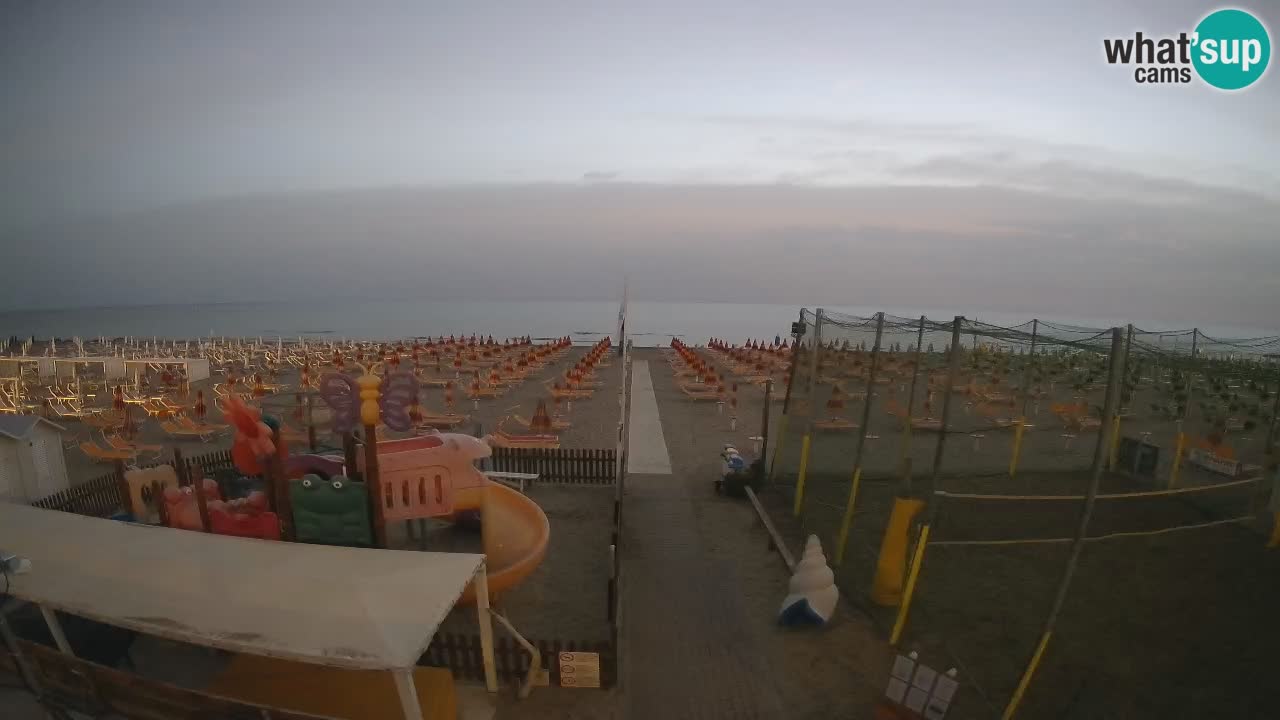 Riccione webcam – Zona 3 Riccione beach